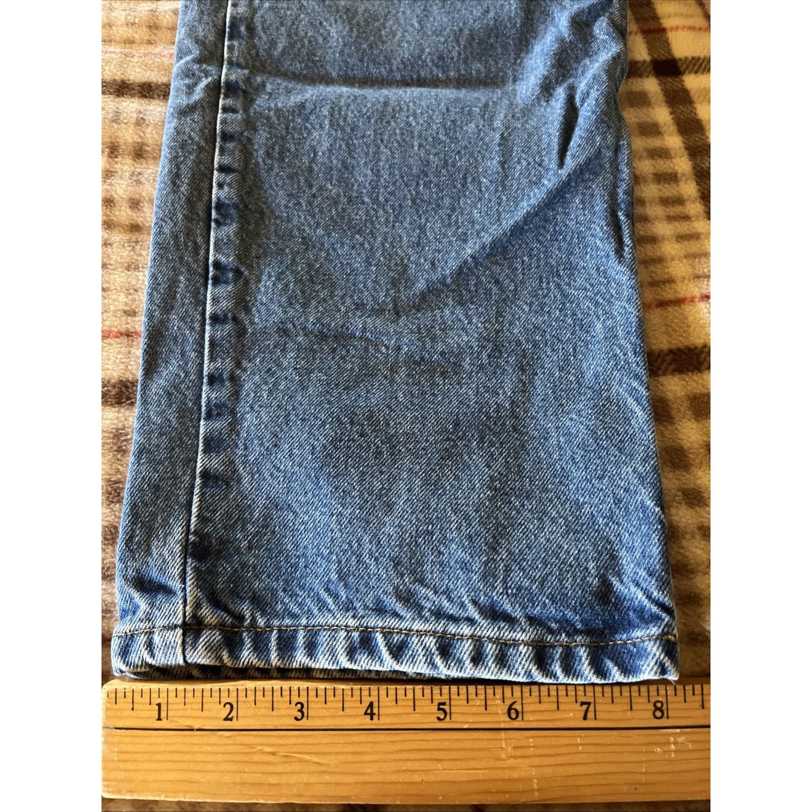 Carhartt Carhartt Jeans Mens 38x28 Blue Relaxed Fit Cotton Denim Size US 38 / EU 54 - 4 Thumbnail