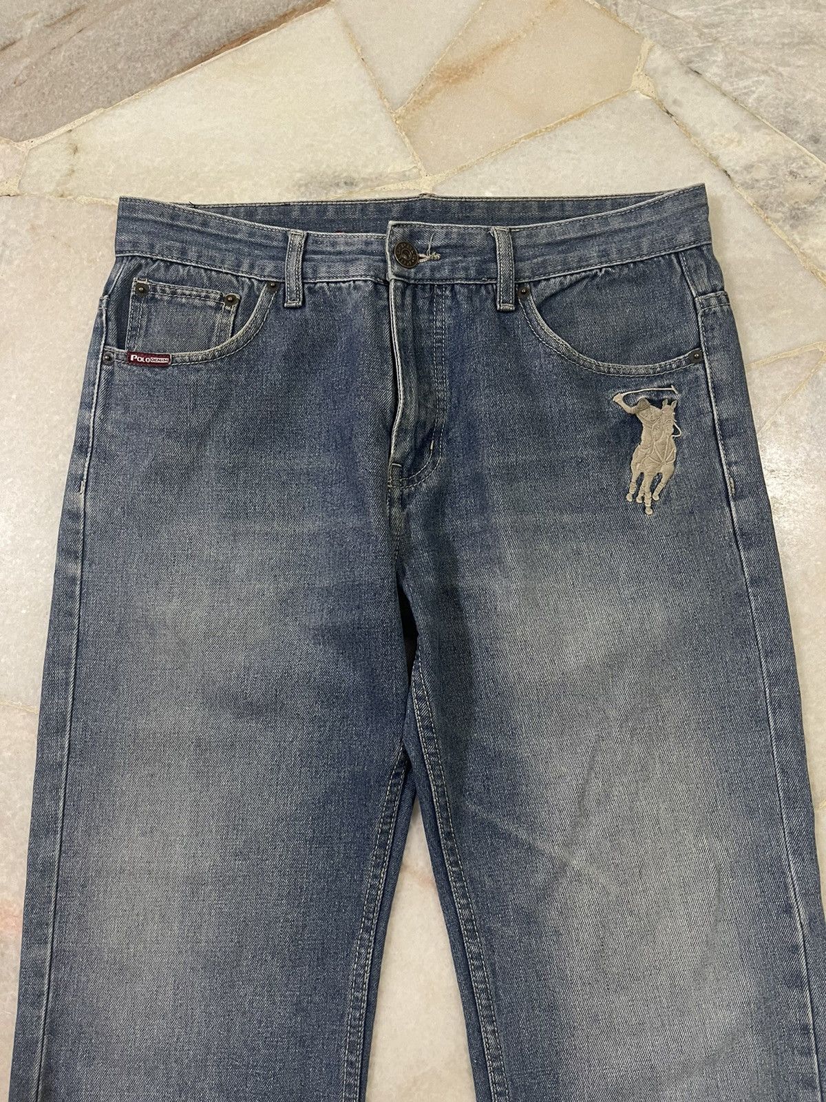 Polo Ralph Lauren POLO Big Classic Embroidered Logo Regular Fit Jeans Size US 34 / EU 50 - 3 Thumbnail