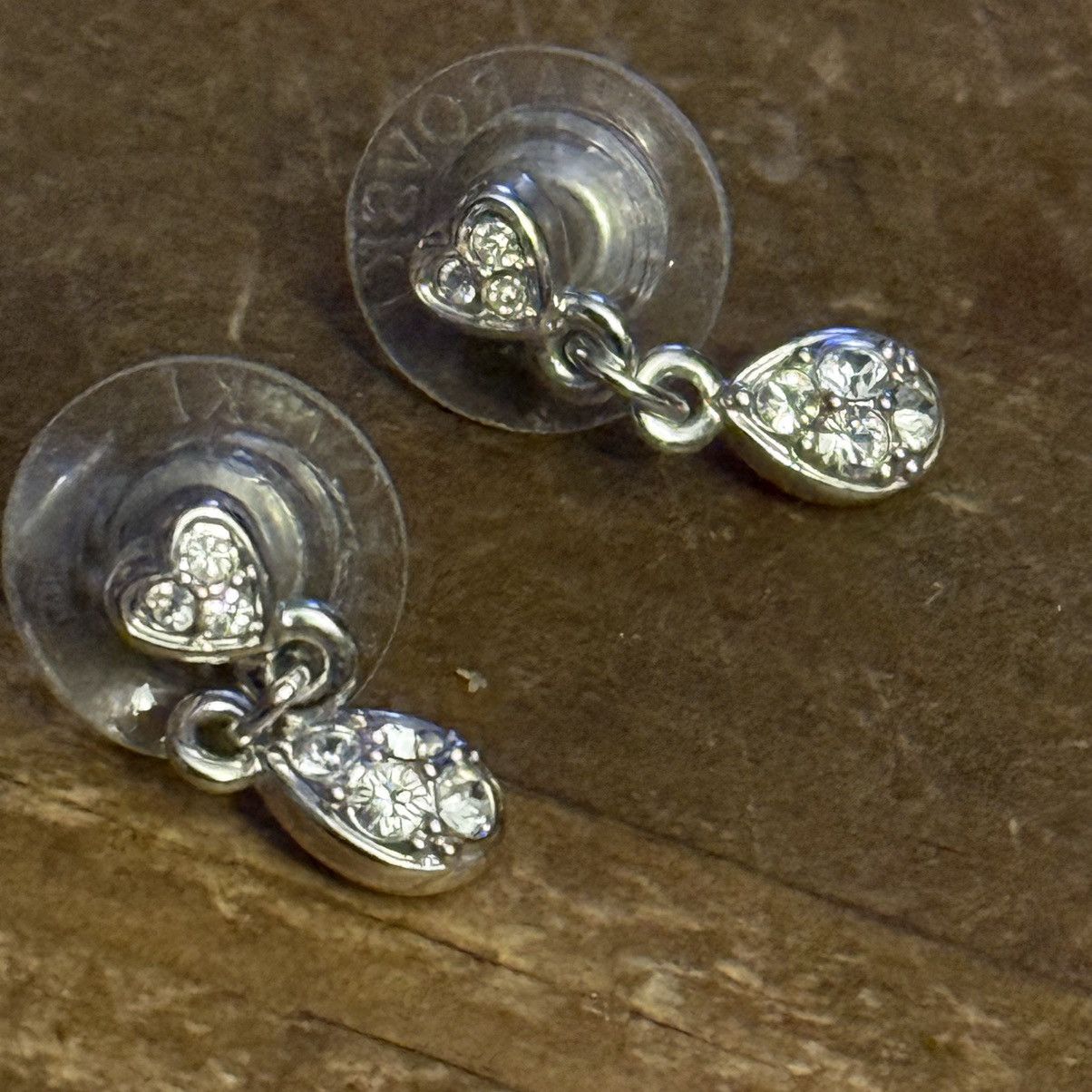 Swarovski Swarovski Fit drop heart and teardrop dangle earrings Size ONE SIZE - 3 Thumbnail