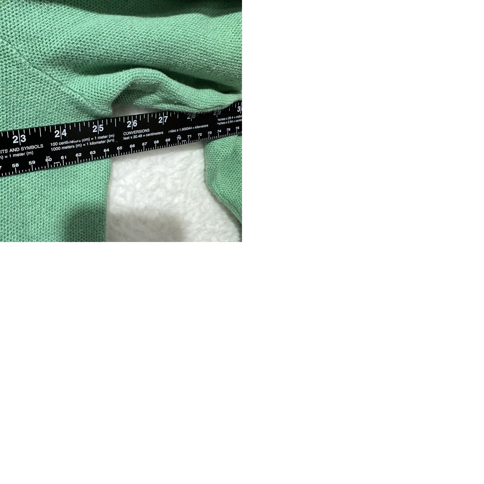 Polo Ralph Lauren Sweatshirt Men’s XLT/TGL Green 1/4 Zip Pima Cotton Pullover Logo