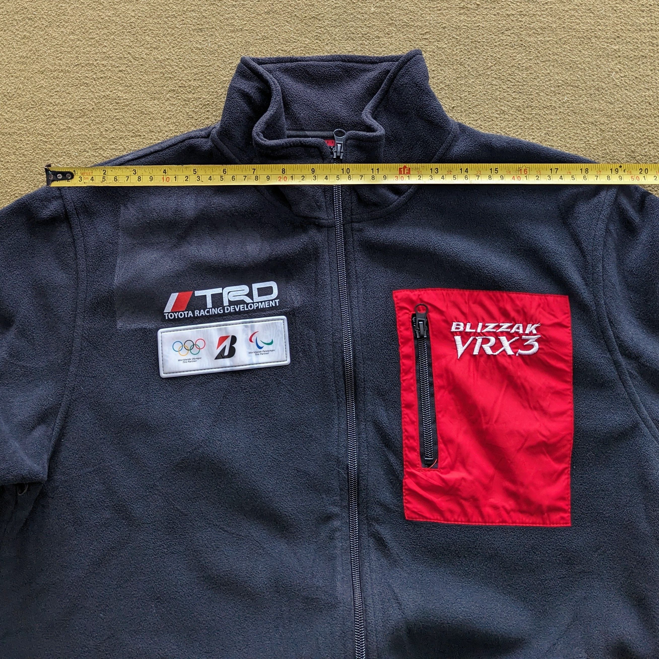 Japanese Brand Vintage TRD TOYOTA Racing Workers Custom Fleece Jacket Size US M / EU 48-50 / 2 - 6 Thumbnail