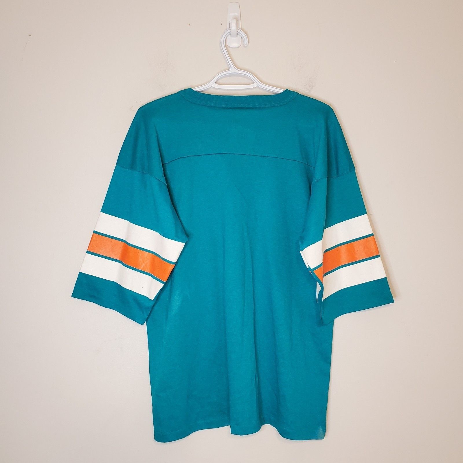 Vintage Vintage 80s Miami Dolphins AFC NFL jersey green size L Size US L / EU 52-54 / 3 - 2 Thumbnail