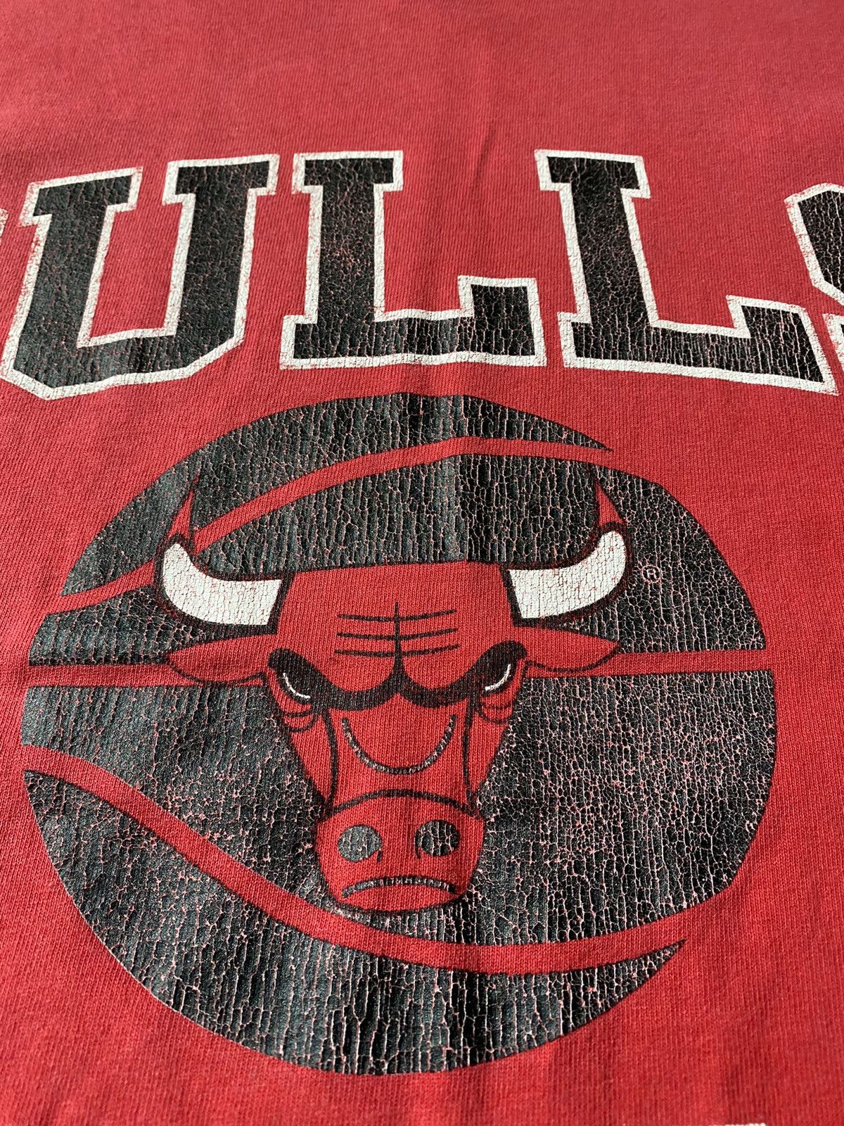 Champion × NBA × Vintage Vintage Champion Chicago Bulls Single Stitch Size US L / EU 52-54 / 3 - 3 Thumbnail