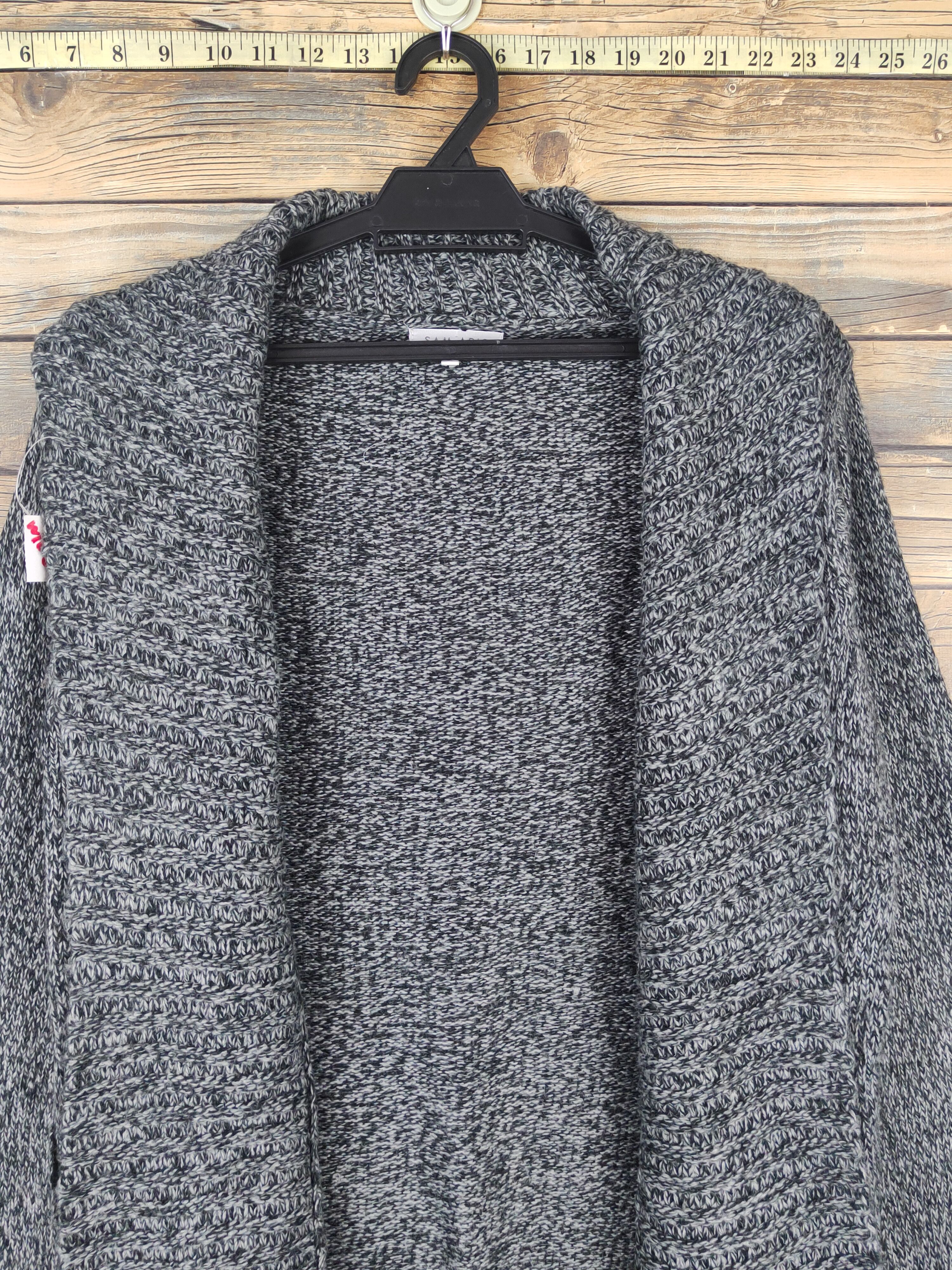 Homespun Knitwear × Japanese Brand Sam Aris Black Knitwear Cardigan #W1080 Size US M / EU 48-50 / 2 - 2 Thumbnail