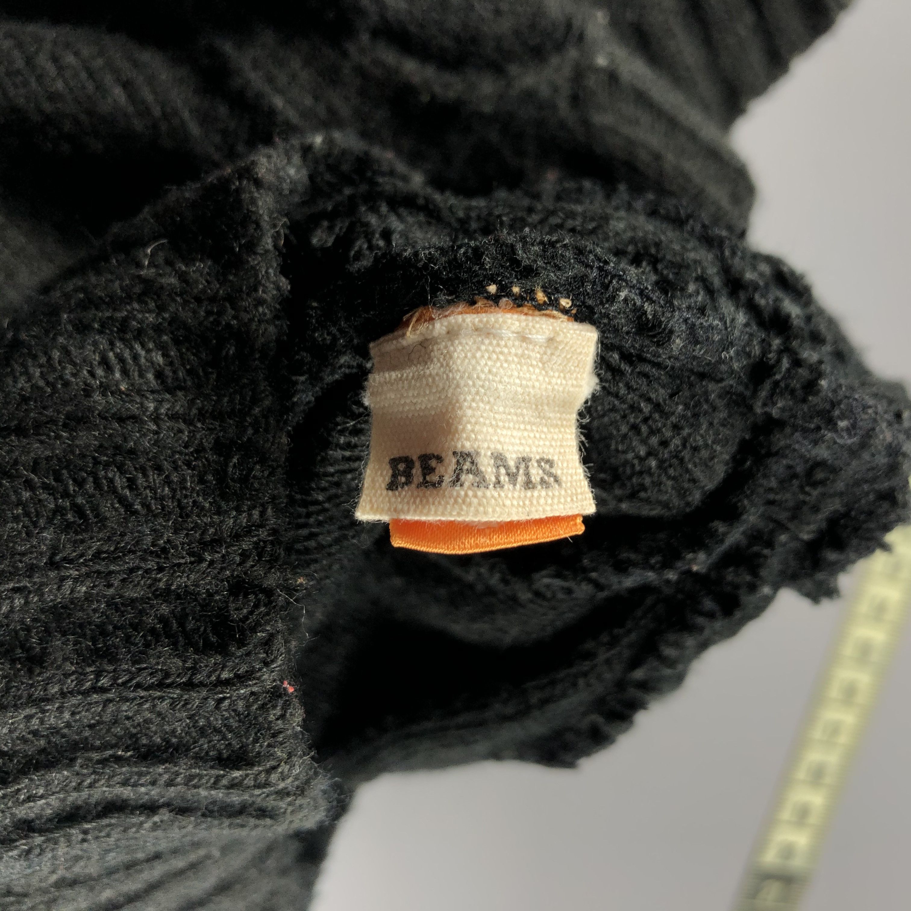 Beams Plus × Japanese Brand × Vintage Beams Aran Isle Beanie Snow Hat Snow Cap -D294 Size ONE SIZE - 5 Thumbnail
