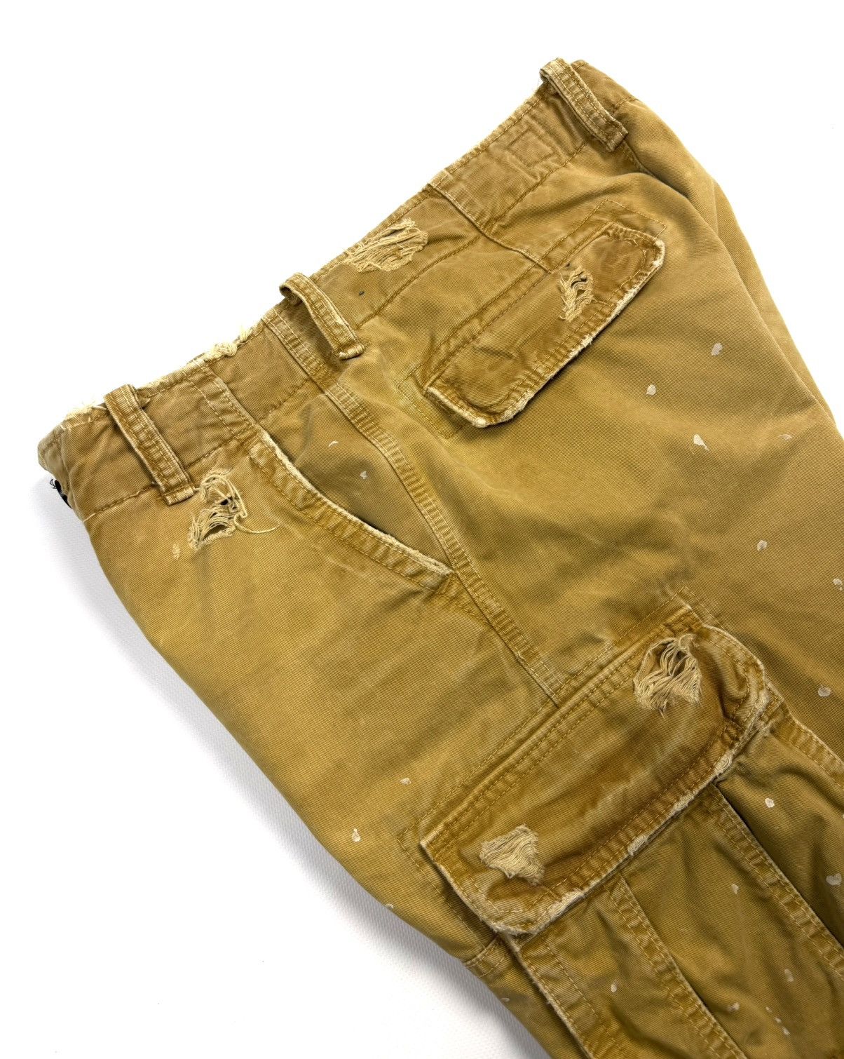 Abercrombie & Fitch Abercrombie & Fitch Vintage Paint Distress Cargo Shorts Y2K Size US 32 / EU 48 - 8 Thumbnail