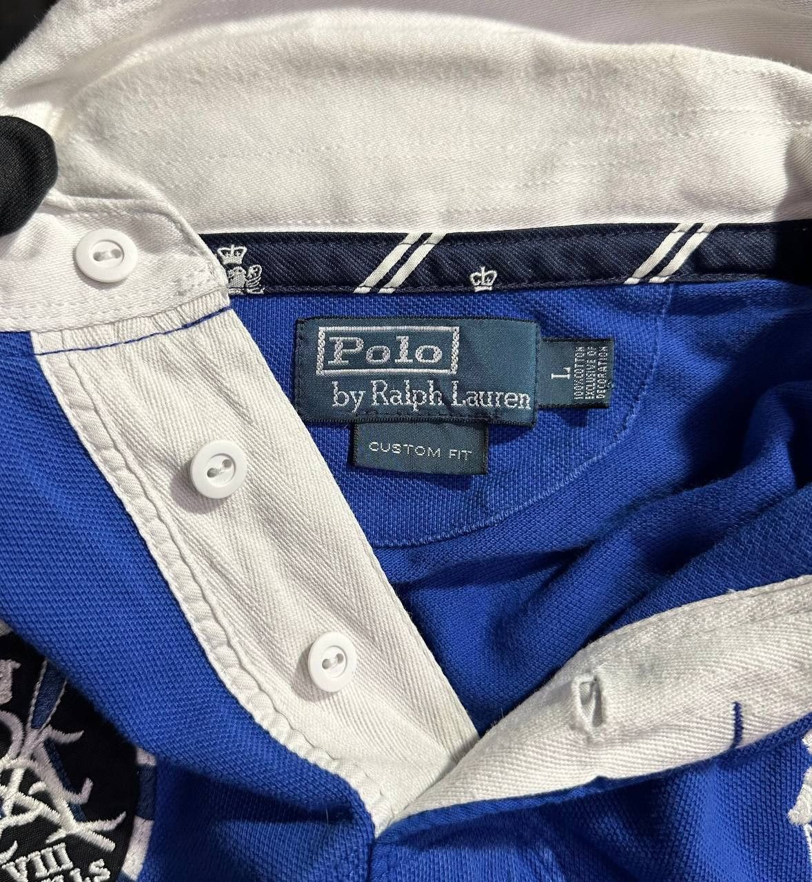 Polo Ralph Lauren × Vintage Polo Ralph Lauren vintage polo Shirt 1st Eight VIII Sculls Size US L / EU 52-54 / 3 - 9 Thumbnail