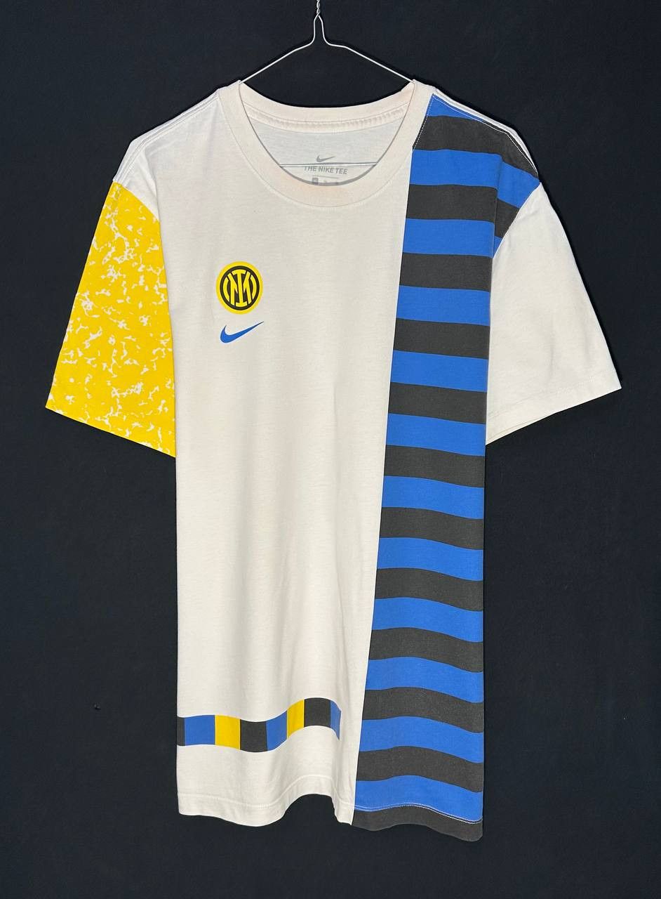 Nike Nike Inter Milan cotton t shirt tee logo football soccer Size US XL / EU 56 / 4 - 1 Thumbnail