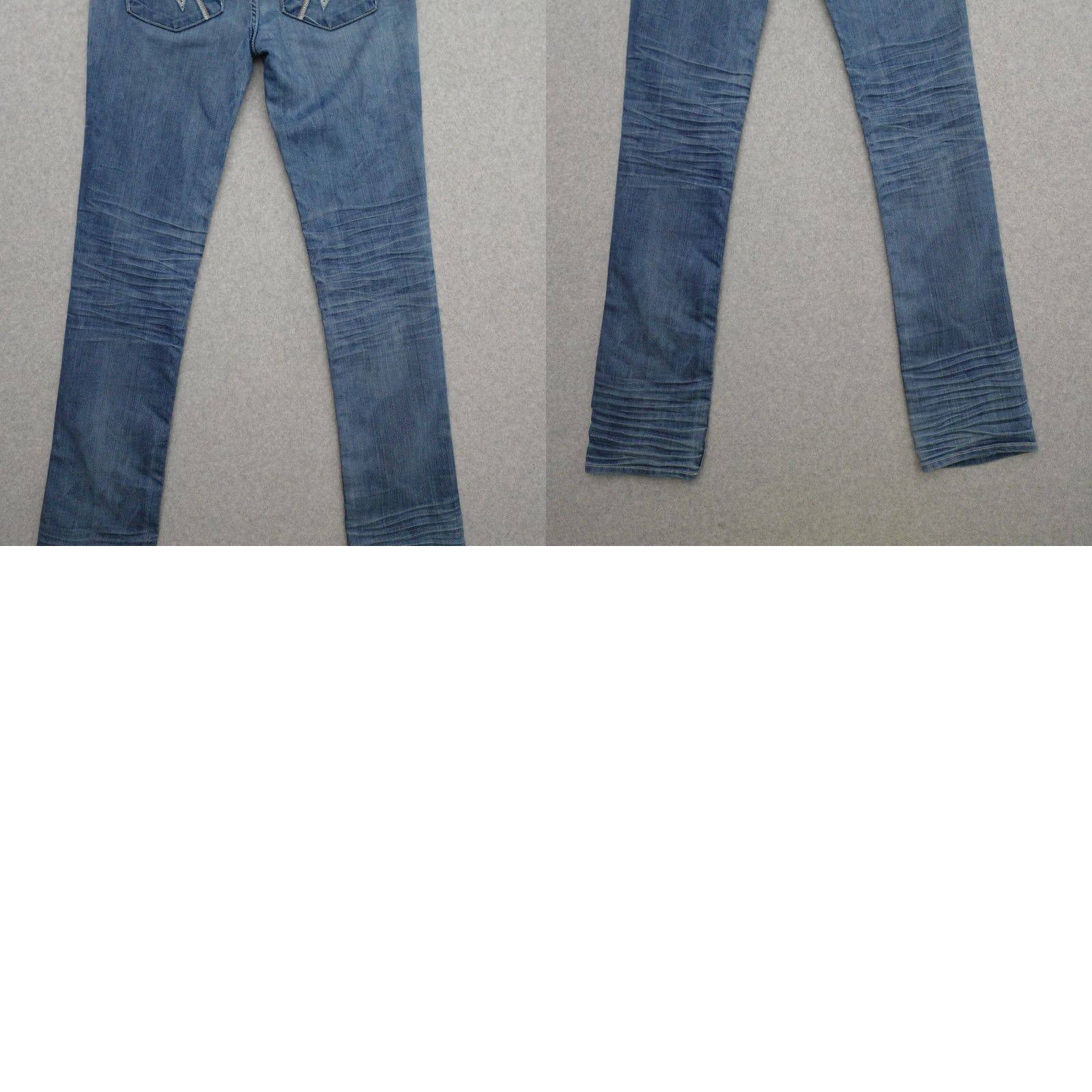 Denime William Rast Womens Jeans Straight Denim Medium Blue 27x32 Adult 27 Straight Denim Jeans Womens 27x32 Size ONE SIZE - 10 Thumbnail