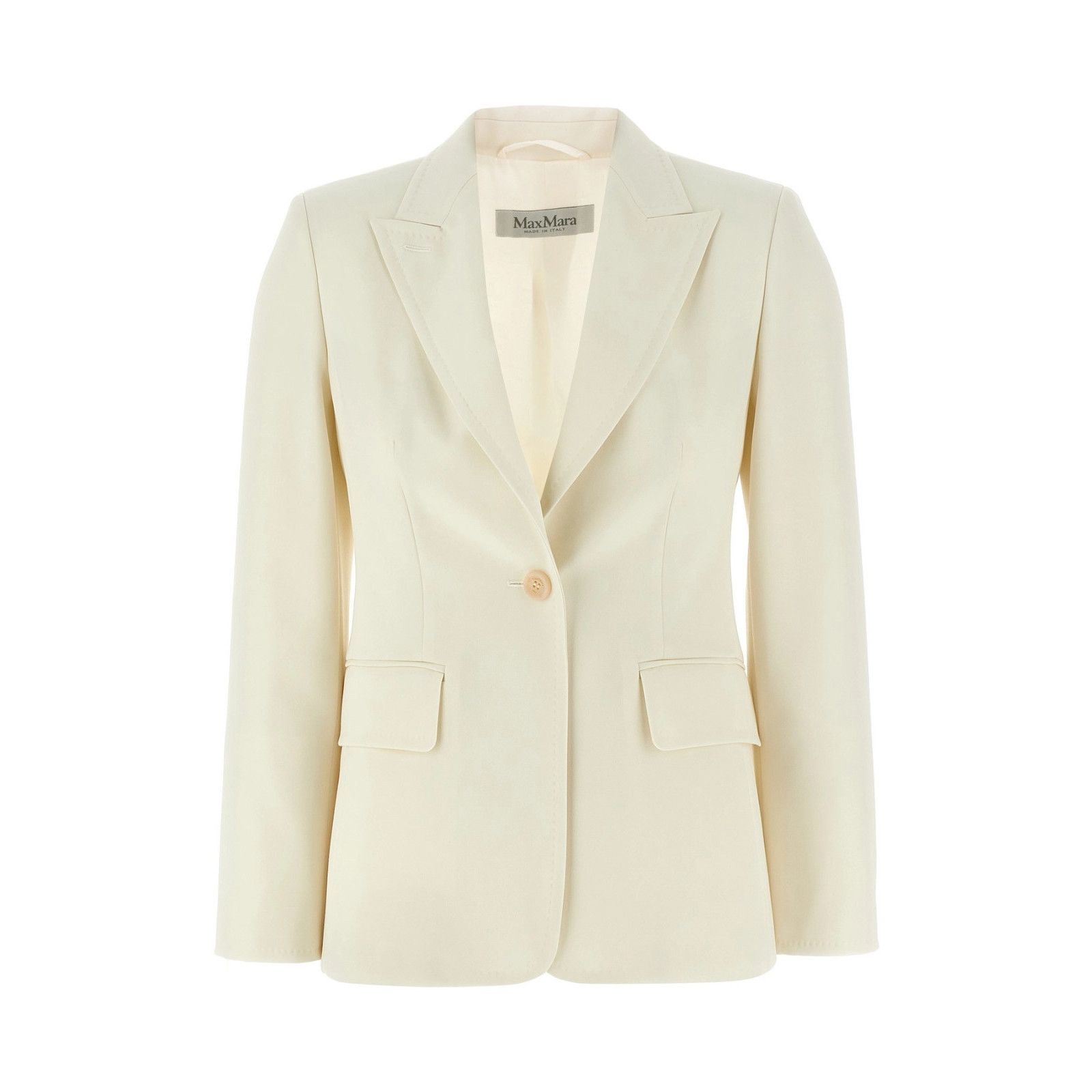 MAX MARA Palchi White Wool Blazer New & Authentic (Women's s