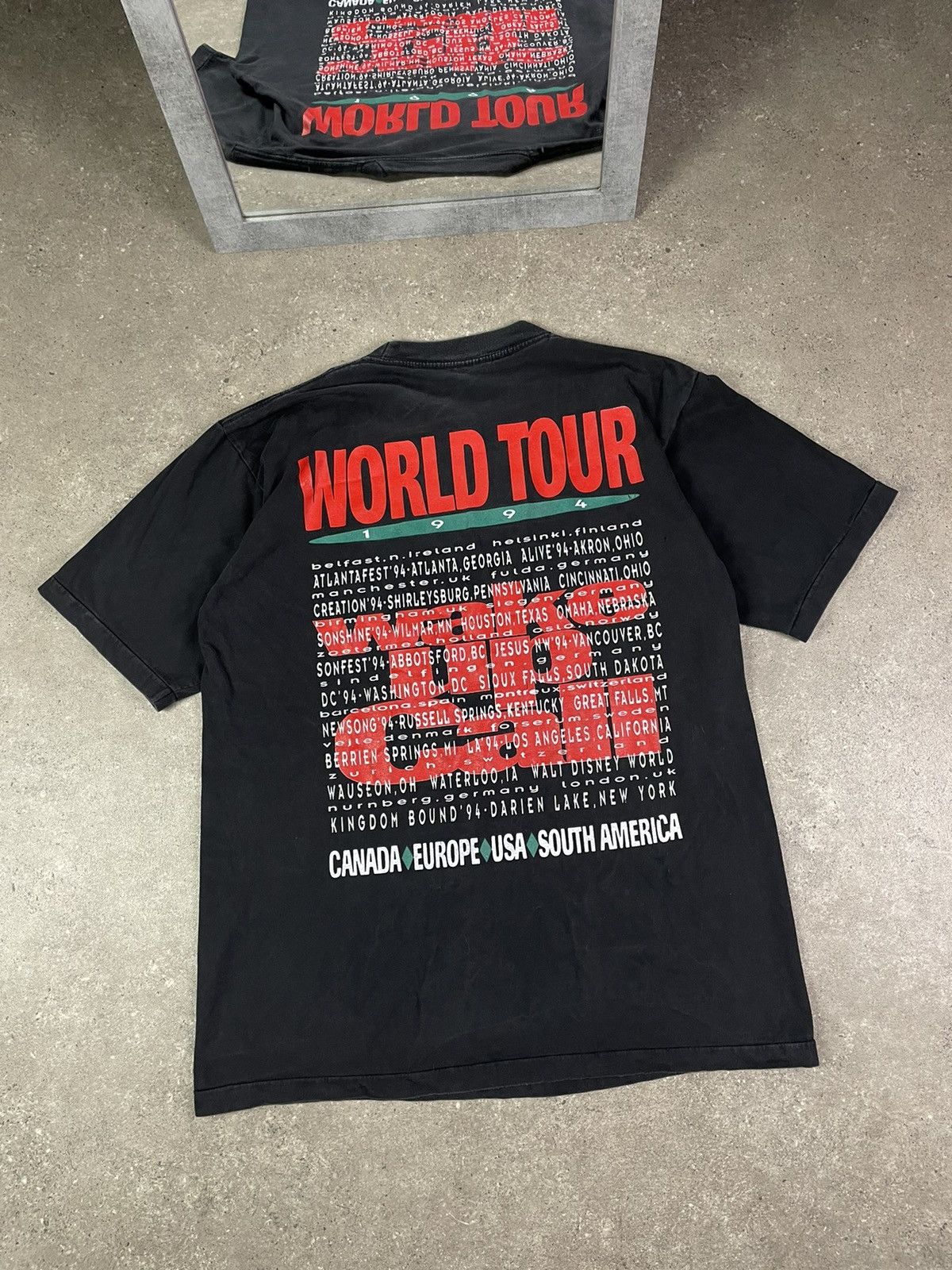 Band Tees × Vintage Vintage 1994 PETRA TOUR tee Size US XL / EU 56 / 4 - 3 Thumbnail
