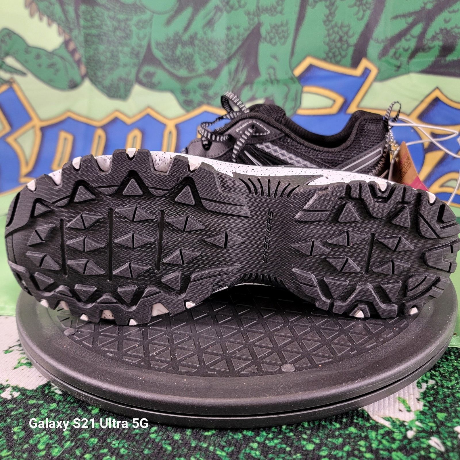 SKECHERS Skechers Women's Sz 7.5 Black Hillcrest Hiker Shoe, 179097S Size US 7.5 / IT 37.5 - 6 Thumbnail