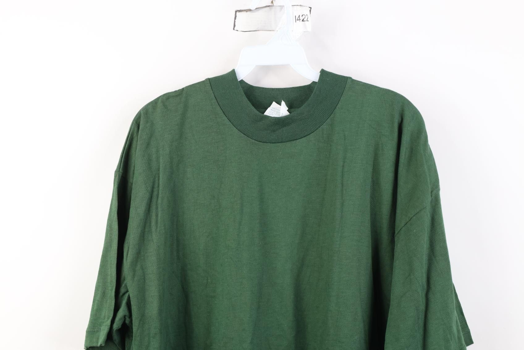 Vintage Deadstock Vintage 90s Streetwear Short Sleeve T-Shirt Cotton Size US XL / EU 56 / 4 - 2 Thumbnail