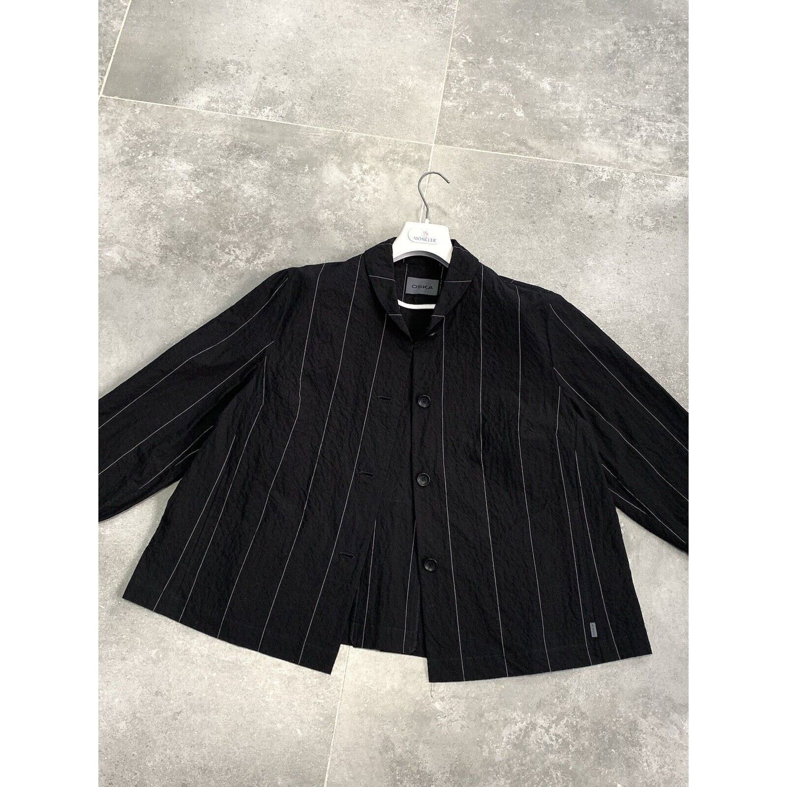 Japanese Brand × Other Women's OSKA Shawl Collar Jacket Coat Blazer SZ 3 EU 40 UK12 Size M / US 6-8 / IT 42-44 - 4 Thumbnail