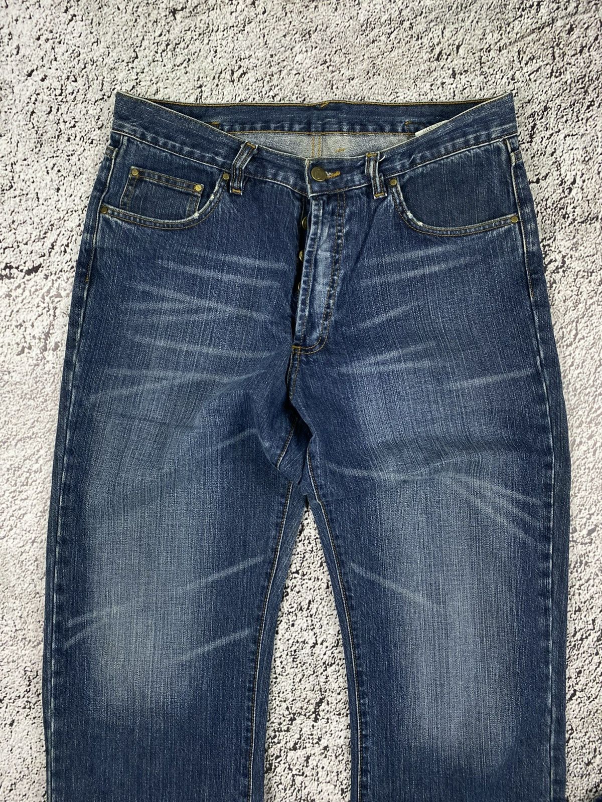 Vintage Vintage Y2K 00s style faded jeans streetwear Japanese Size US 34 / EU 50 - 3 Thumbnail