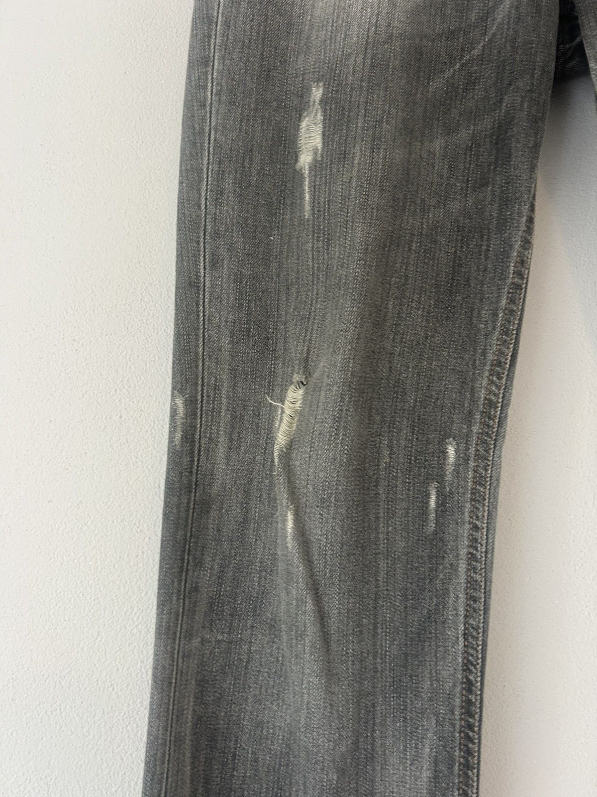 Dolce & Gabbana Distressed Black Wash Denim Jeans Size US 34 / EU 50 - 6 Thumbnail