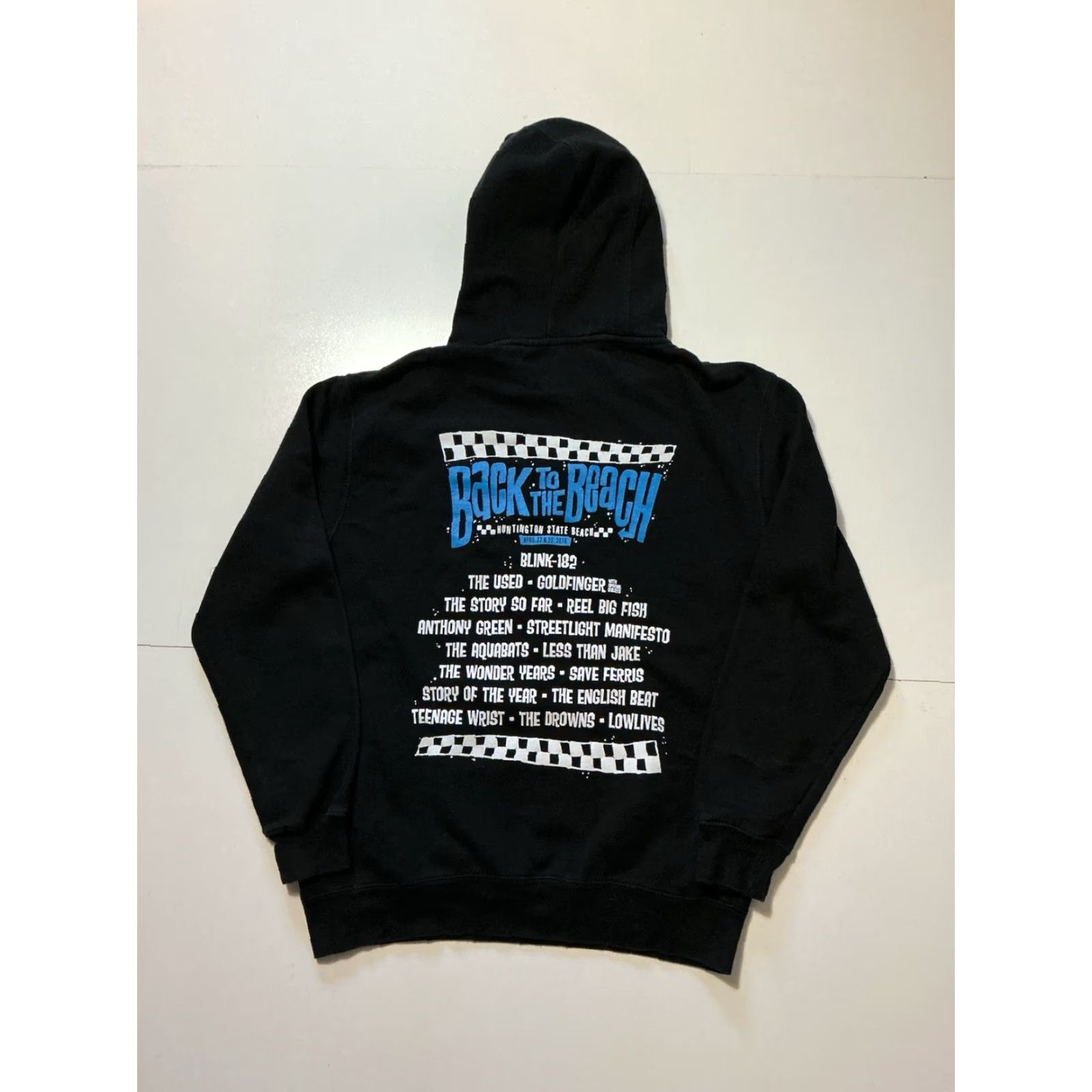 Vintage VINTAGE Back To The Beach Festival Hoodie Mens L Black Ska Punk Rock Band Pullover Size US L / EU 52-54 / 3 - 2 Thumbnail