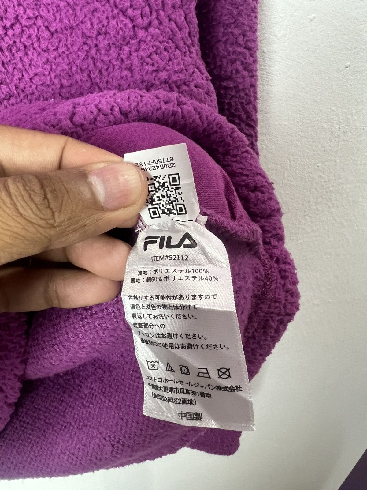 Fila Fila Sherpa Hoodie Size US XS / EU 42 / 0 - 8 Thumbnail