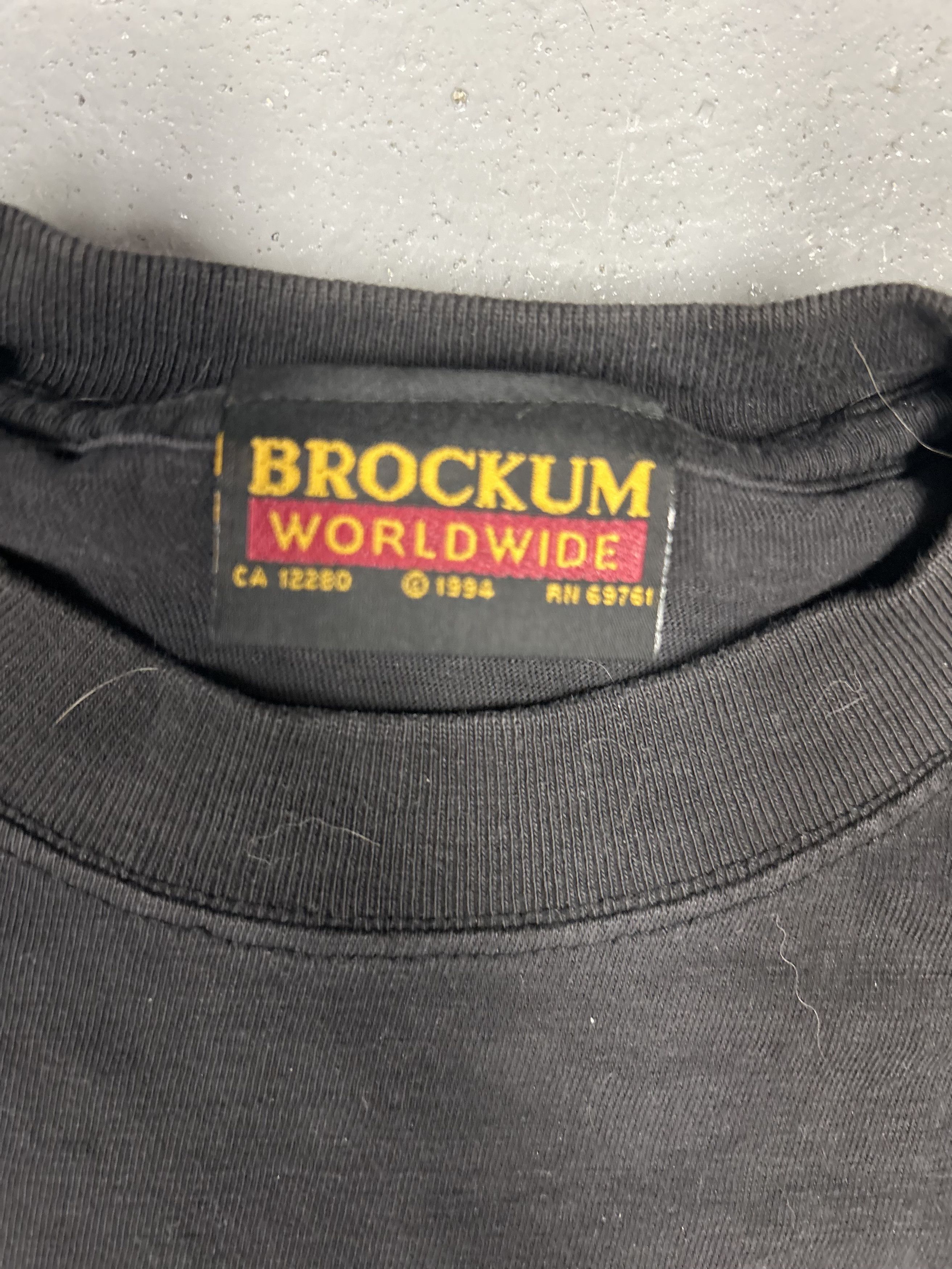 Other 90s Vintage Brockum Straight Outta York Streetwear T-Shirt Size US XL / EU 56 / 4 - 3 Thumbnail