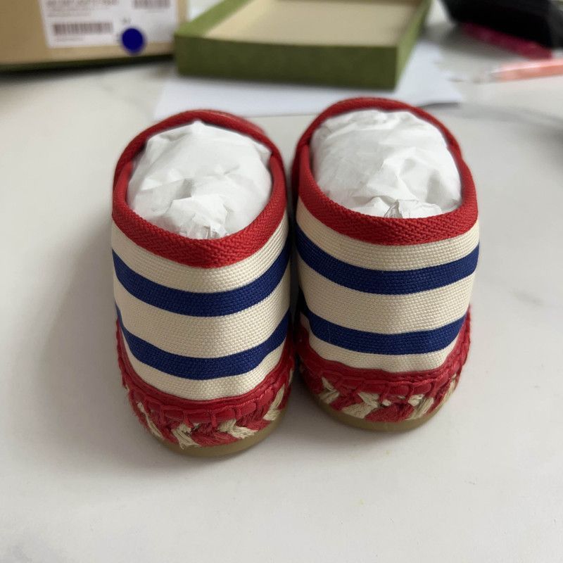 Gucci Gucci Children's Casual Shoes in White and Blue Size US 11.5 / EU 44-45 - 3 Thumbnail