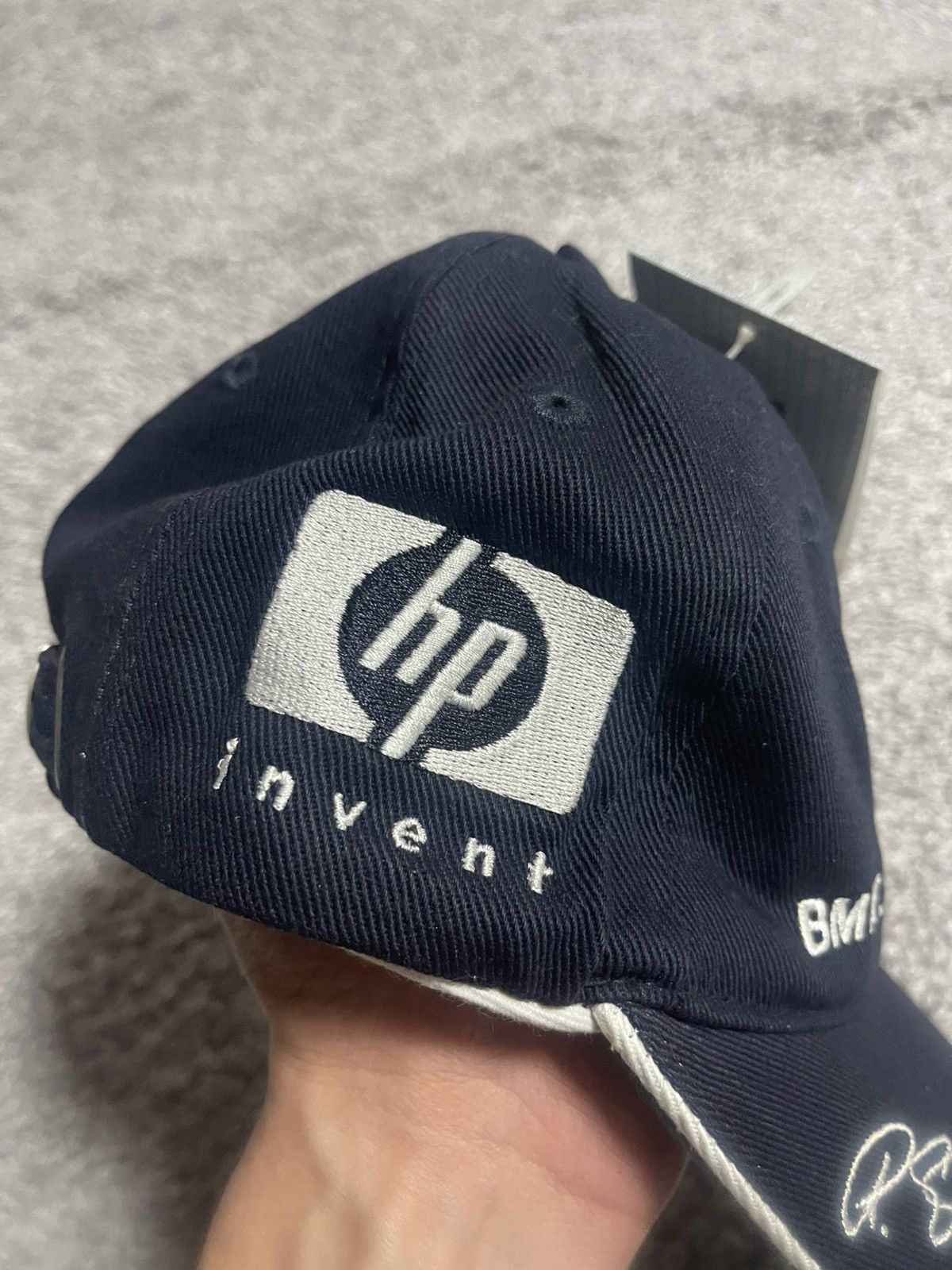 BMW × Formula 1 BMW WILLIAMS F1 CAP VINTAGE CAP FORMULA 1 HAT 2002 NEW Size ONE SIZE - 5 Thumbnail