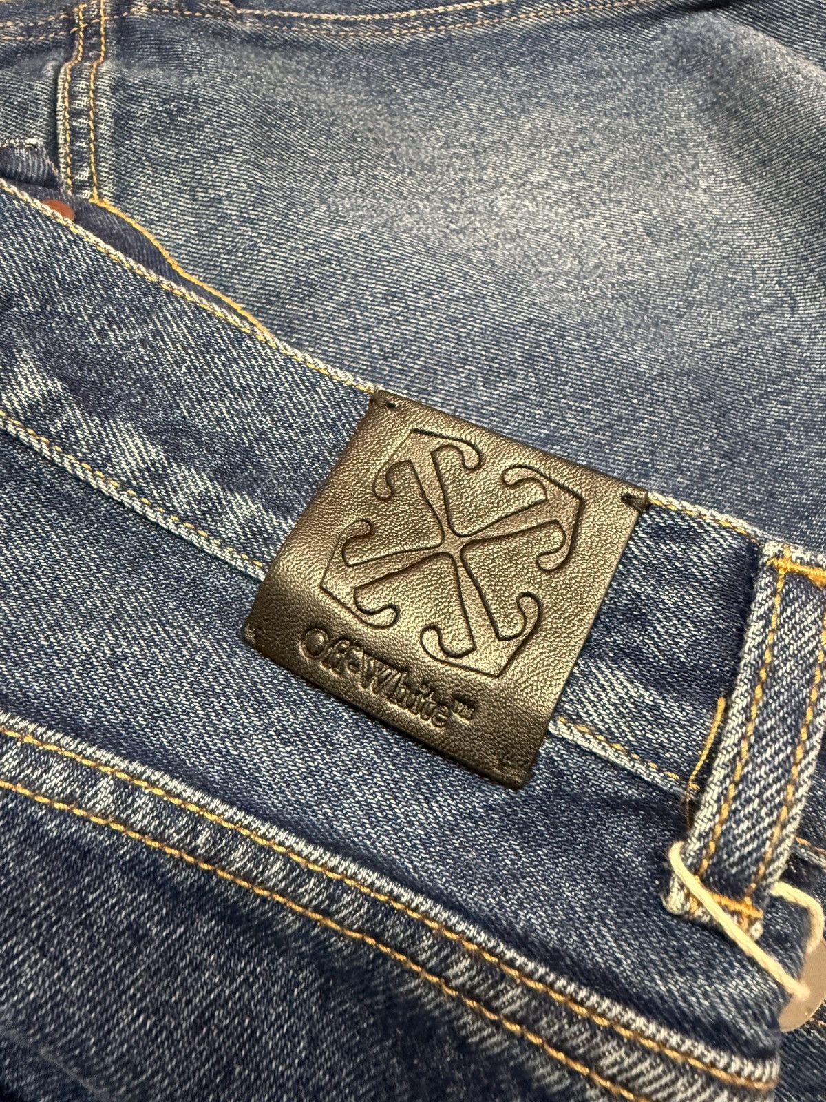 Off-White Off-White Virgil Abloh Carpenter Blue Jeans size 31 Size US 31 - 4 Thumbnail