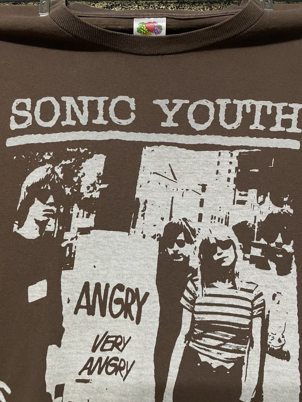 Band Tees Vintage Original Sonic Youth Angry Very Angry Iconic Tshirt Size US S / EU 44-46 / 1 - 7 Thumbnail