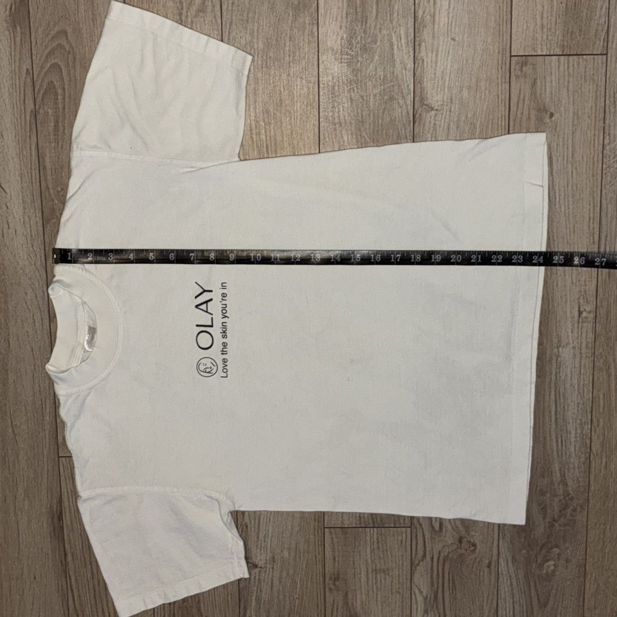 Hanes Olay skin care tee shirt Size US M / EU 48-50 / 2 - 6 Thumbnail