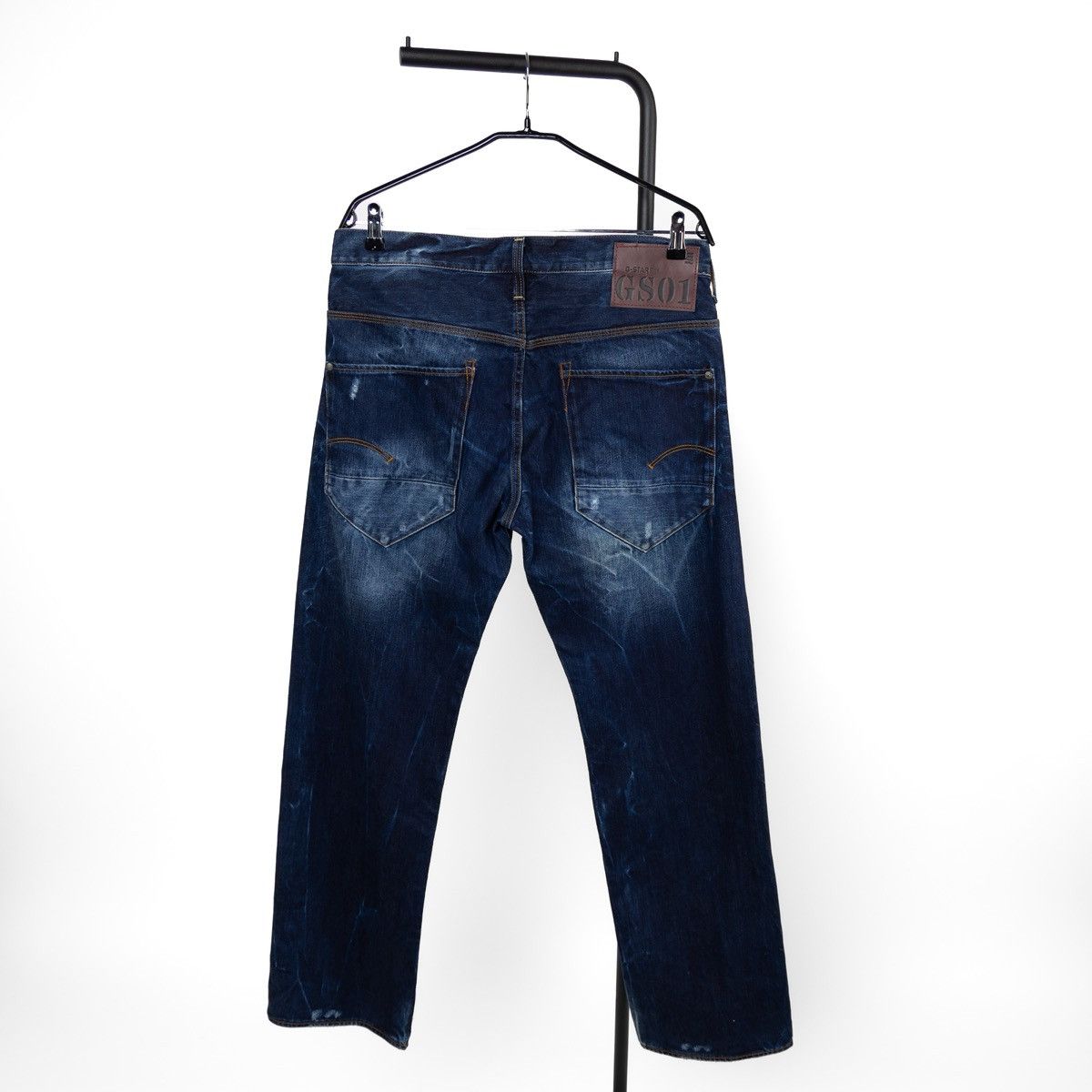 G-Star G-Star Raw Radar Jeans Dark Blue Button Fly Denim Straight Size US 34 / EU 50 - 2 Thumbnail