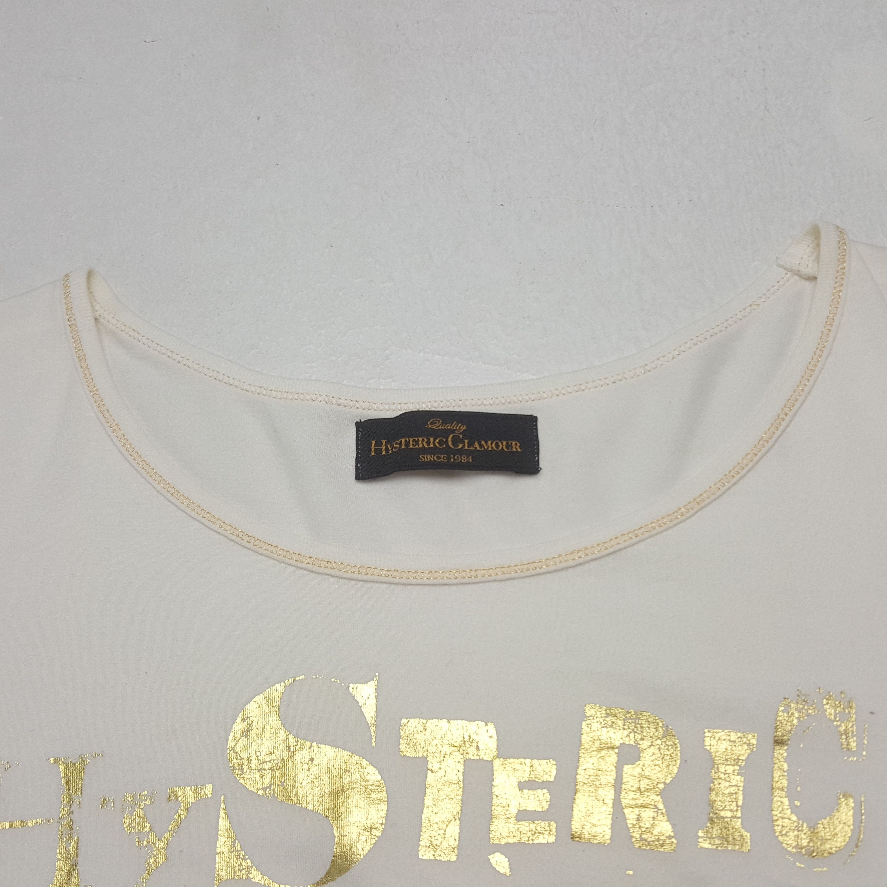 Hysteric Glamour Vintage Hysteric Glamour Japanese Parody Tshirt C301N33 Size S / US 4 / IT 40 - 4 Thumbnail