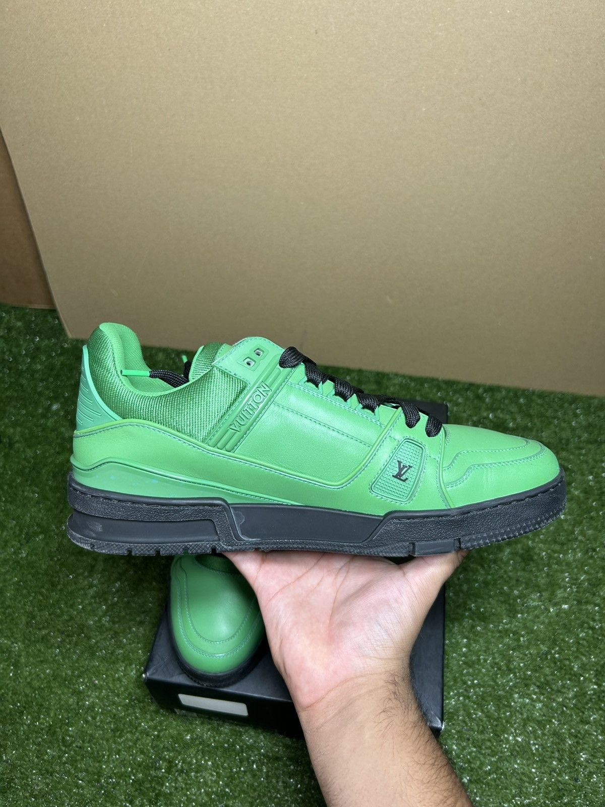 Louis Vuitton Louis Vuitton Virgil Abloh Greek Trainer Size US 9 / EU 42 - 4 Thumbnail