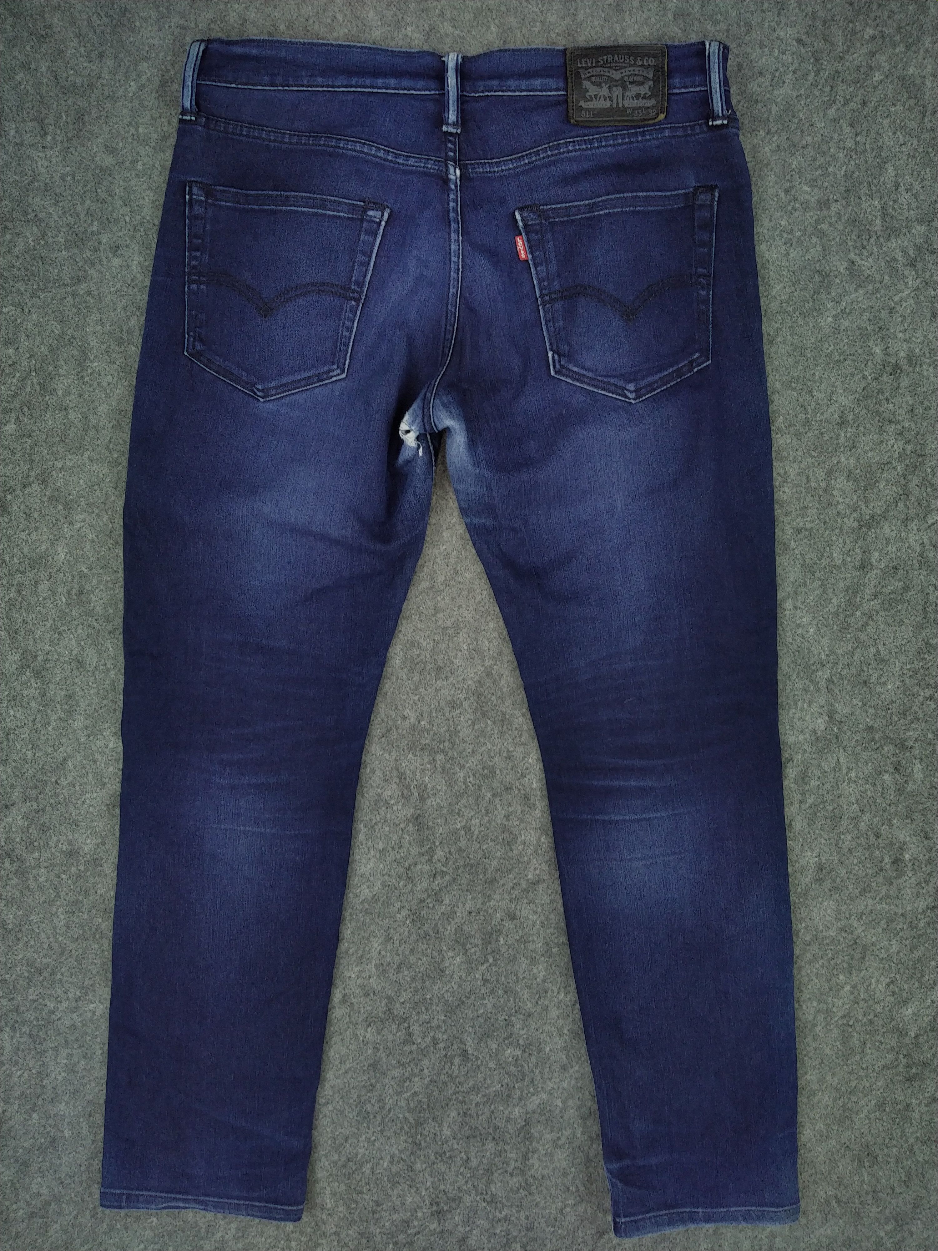 Levi's Dark Blue Levi's 511 Denim 34x29 -JN274 Size US 34 / EU 50 - 2 Thumbnail