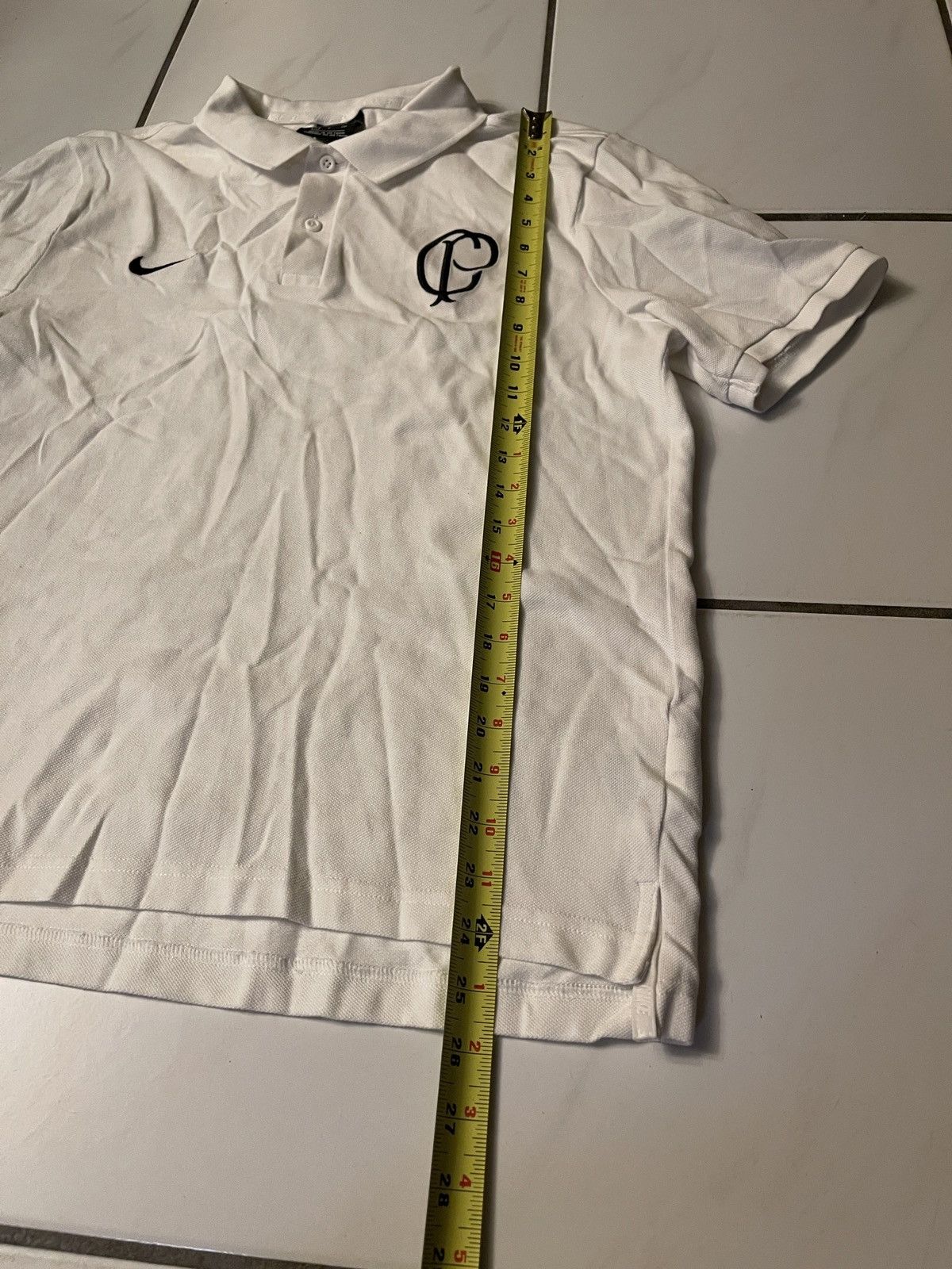 Nike Nike S.C. Corinthians Paulista 1910 White Polo Shirt Men's Size US S / EU 44-46 / 1 - 4 Thumbnail