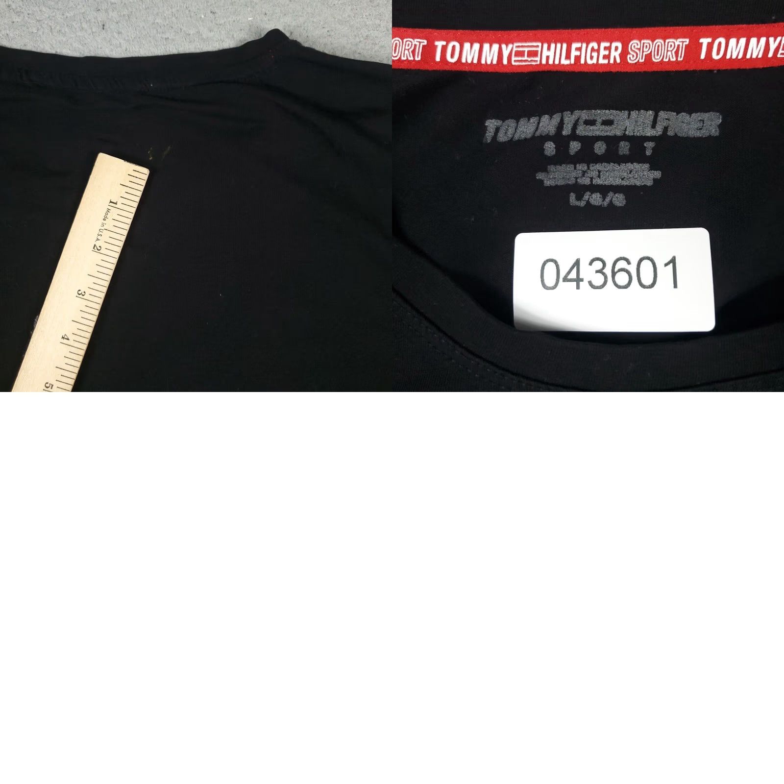 Tommy Hilfiger Tommy Hilfiger Short Sleeve T Shirt Women's Large Black Casual Size L / US 10 / IT 46 - 8 Thumbnail