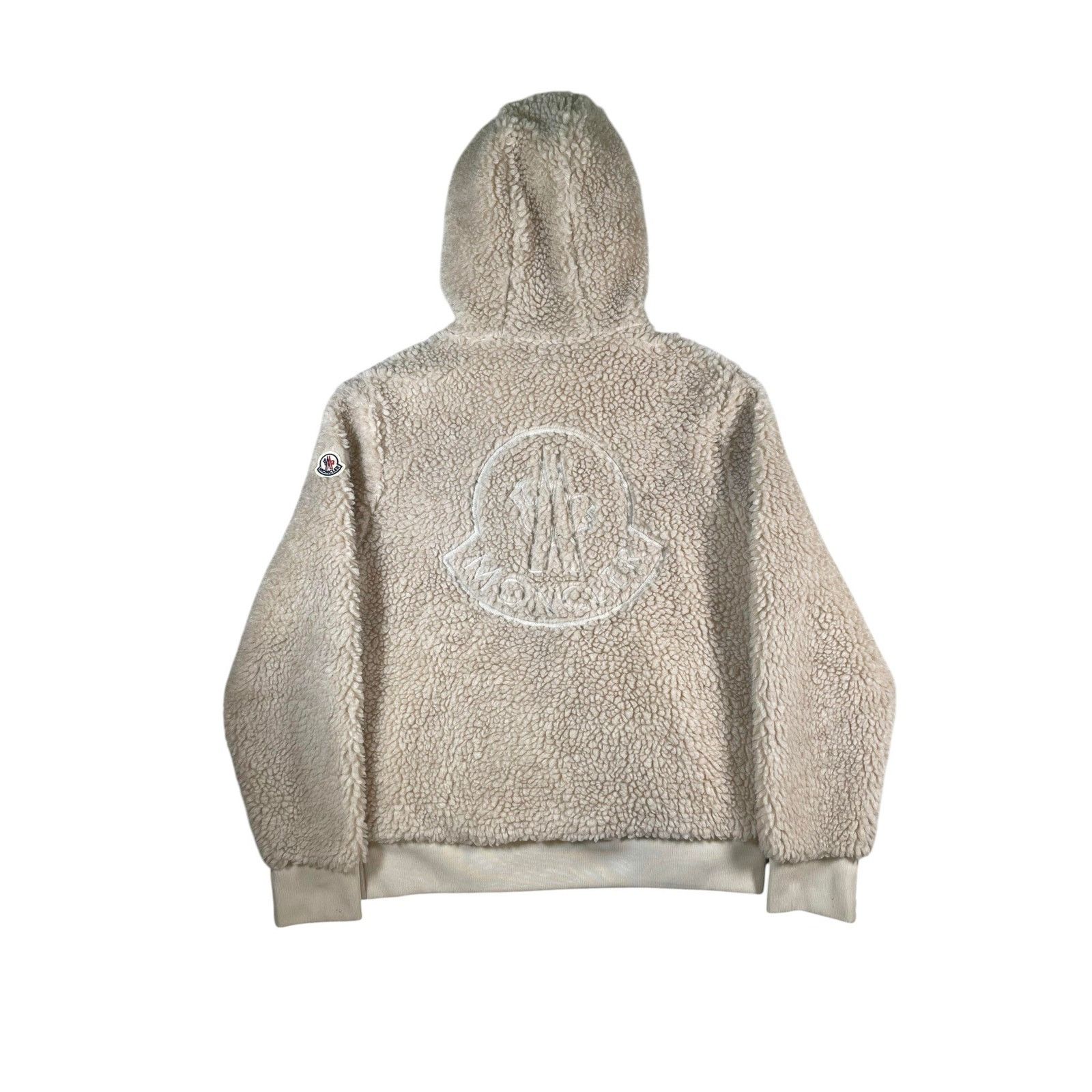 Moncler Moncler Maglia Aperta Cream Jacket Size US M / EU 48-50 / 2 - 2 Thumbnail