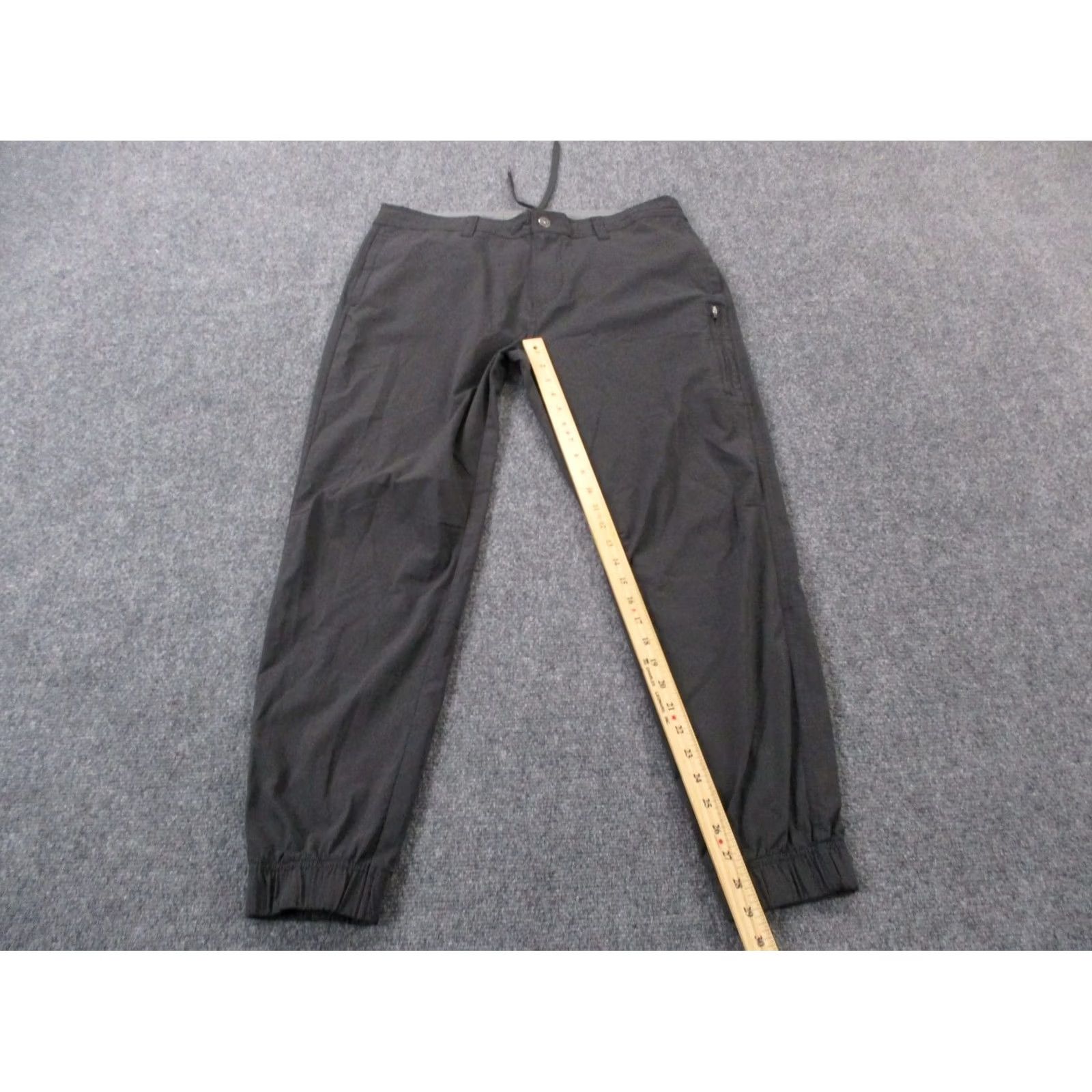 Prana prAna Pants Mens 34 Gray Cargo Tapered Jogger Performance Golf Stretch Casual Size US 34 / EU 50 - 3 Thumbnail