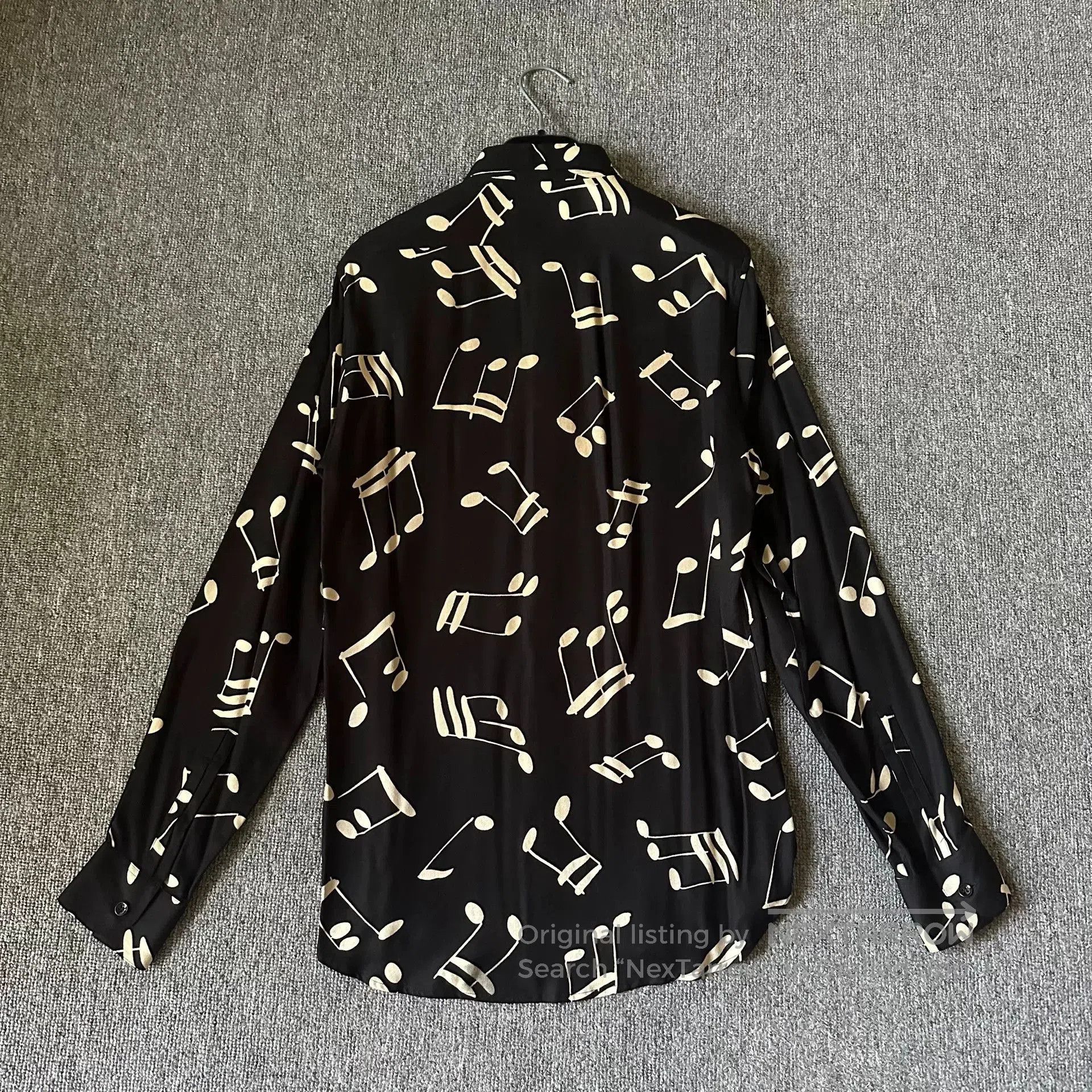 Saint Laurent Paris Saint Laurent 16FW Note Shirt. Size US M / EU 48-50 / 2 - 2 Thumbnail