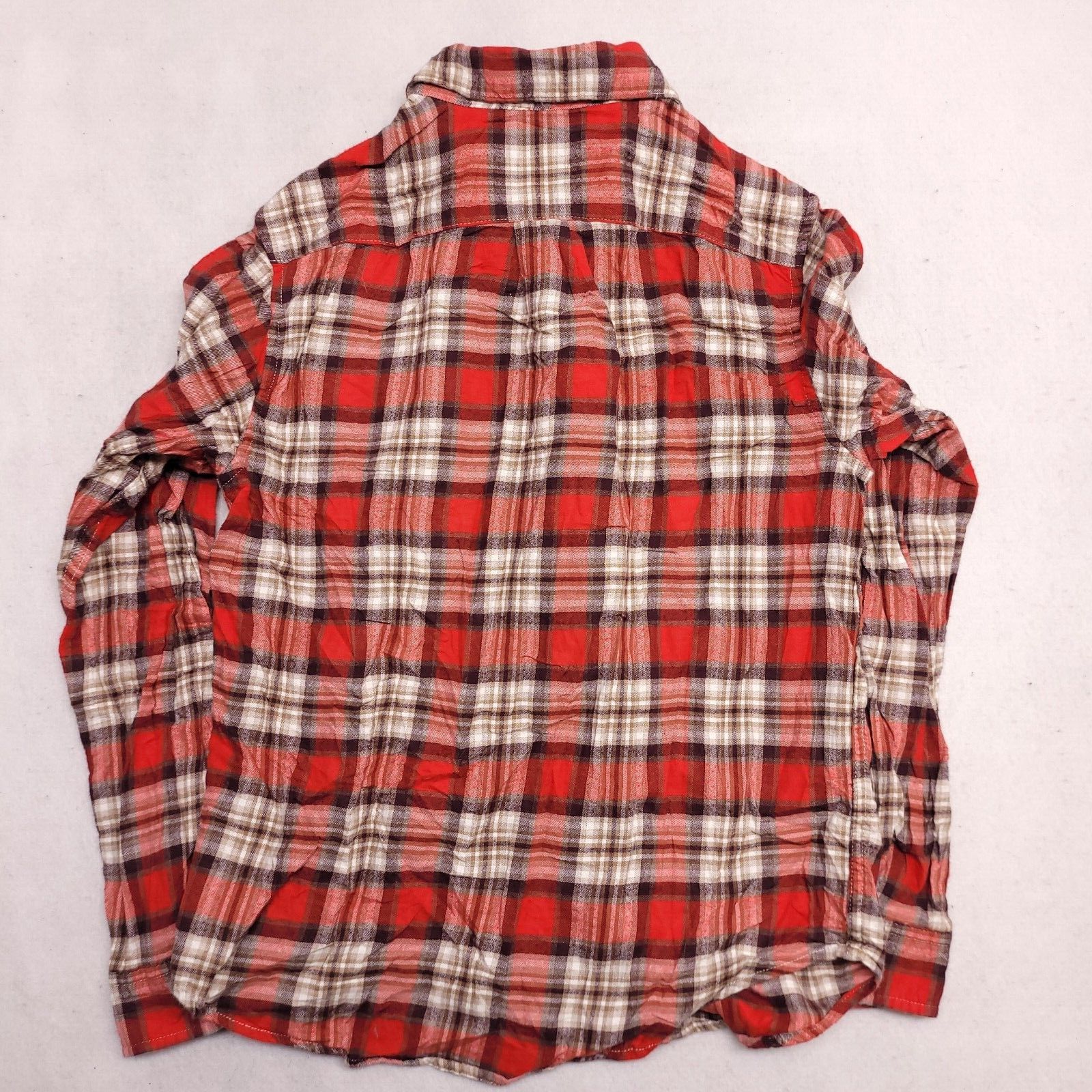 Croft & Barrow Croft & Barrow Tartan Flannel Shirt Mens Size Medium M Red Size US M / EU 48-50 / 2 - 10 Thumbnail