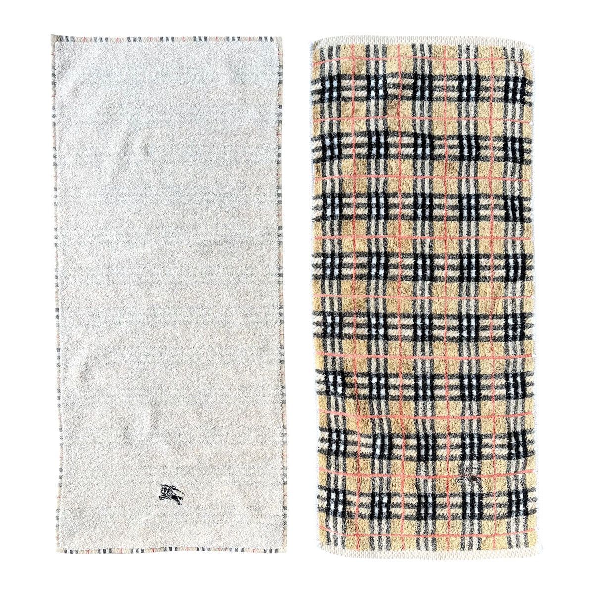 Burberry Burberry London Hand Towel Set of 2 – Nova & Mini Check Size ONE SIZE - 1 Thumbnail