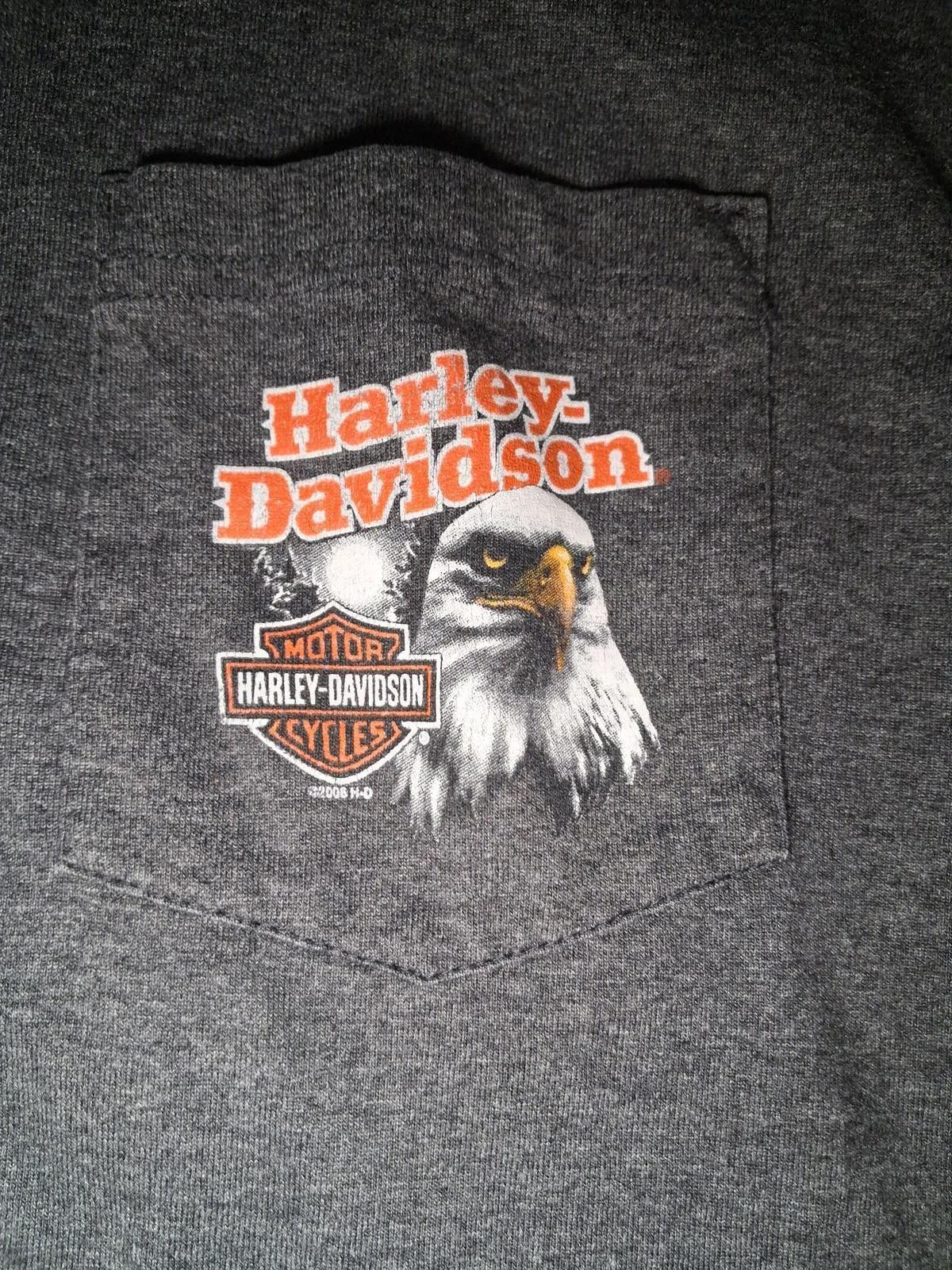 Harley Davidson Harley Davidson Logo Shirt Mens XL Gray Mile High Aurora CO Size US XL / EU 56 / 4 - 3 Thumbnail