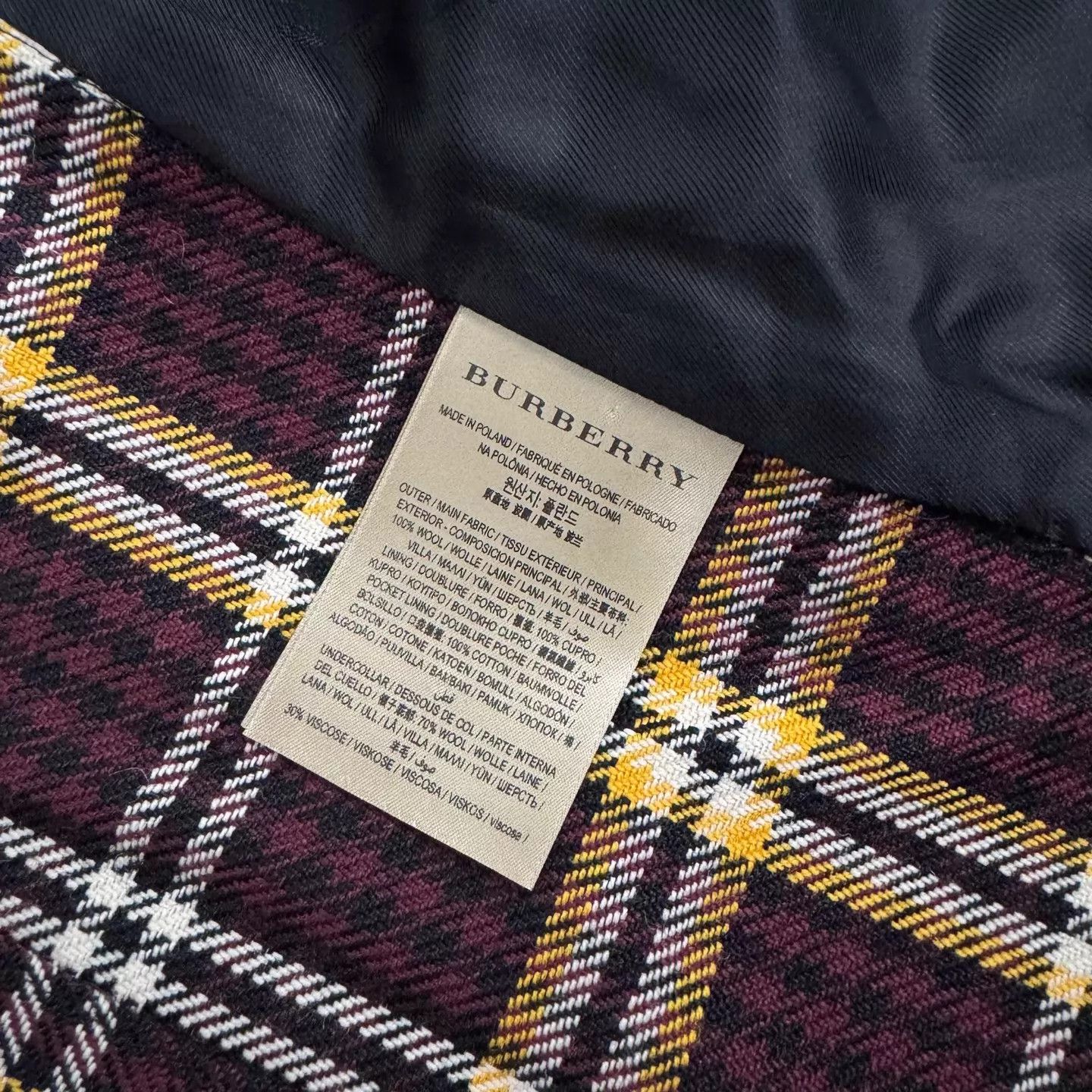 Burberry Burberry Check Suit Jacket UK8 99 New Size S / US 4 / IT 40 - 6 Thumbnail