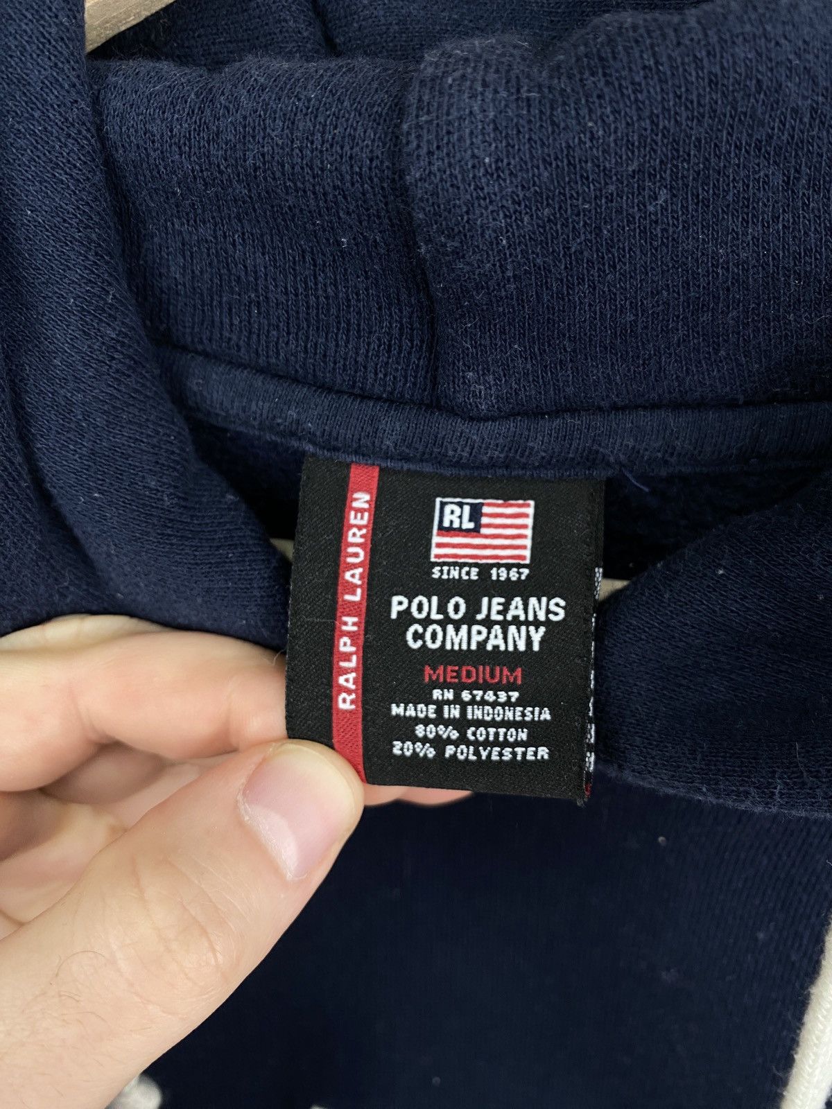 Polo Ralph Lauren 🇺🇸 Vintage Ralph Lauren Hoodie Retro Rare Hype Y2K Size US M / EU 48-50 / 2 - 6 Thumbnail