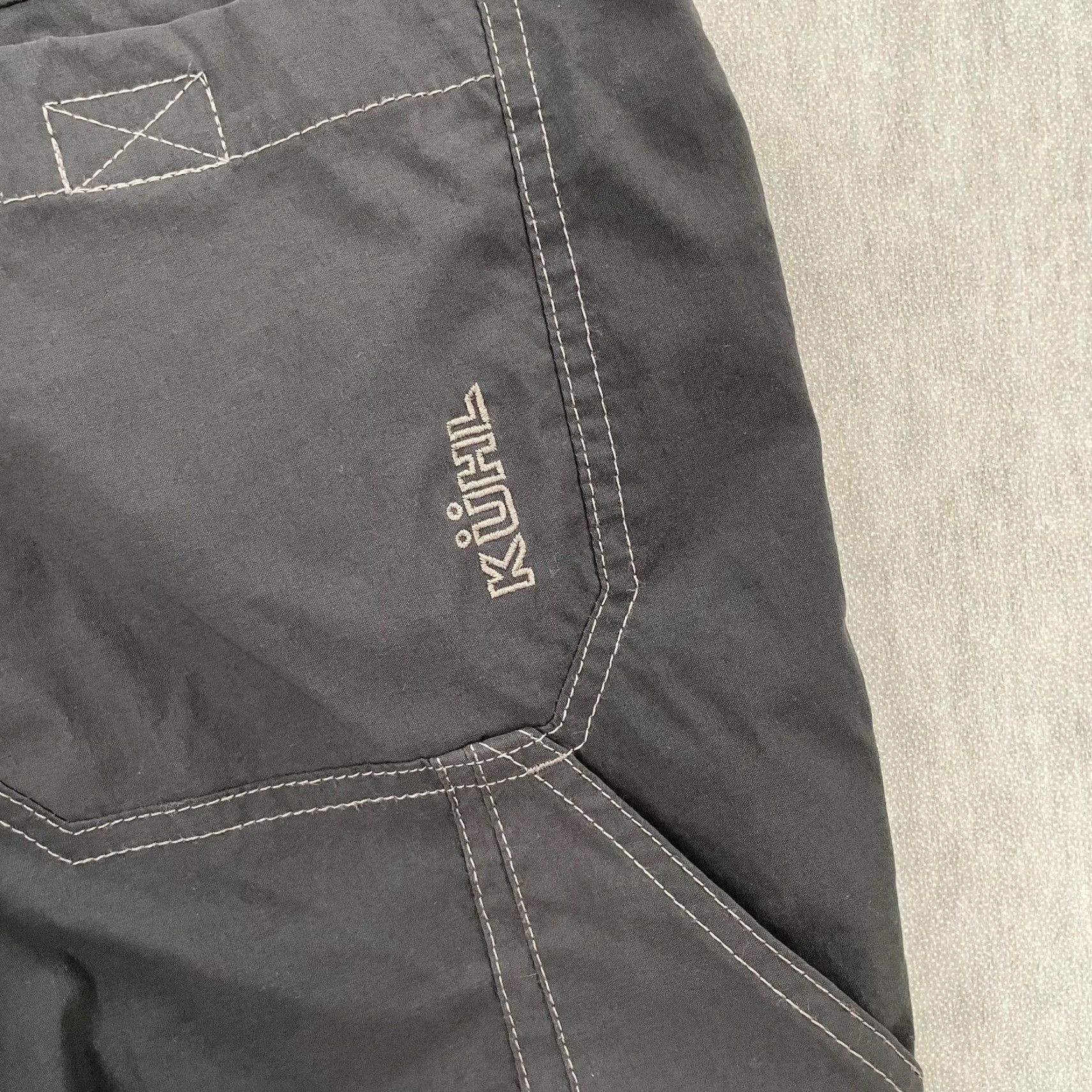 Vintage VINTAGE Kuhl Shorts Men's 38 Gray Outdoor Hiking Climbing Travel Pockets Stretch Nylon Spandex Campsite Size US 38 / EU 54 - 5 Thumbnail