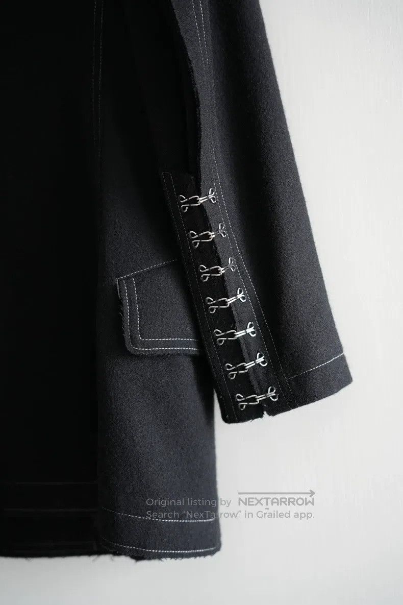 Yohji Yamamoto YOHJI YAMAMOTO Hook button military style jacket suit Size US M / EU 48-50 / 2 - 7 Thumbnail