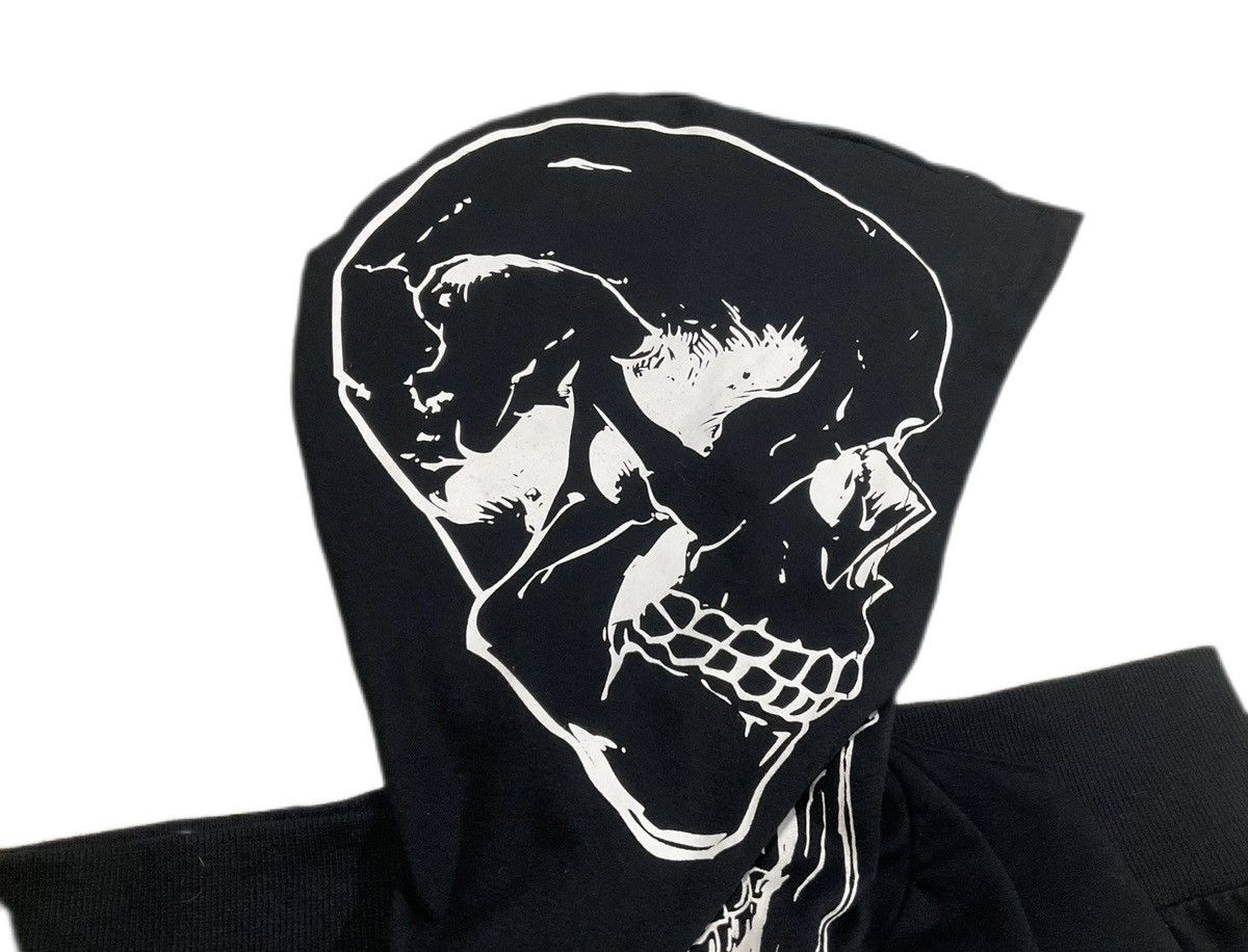Hysteric Glamour × If Six Was Nine × Seditionaries 🔥Sick Y2K Glad News Skeleton Hoodie Zipper Punk Size US L / EU 52-54 / 3 - 9 Thumbnail
