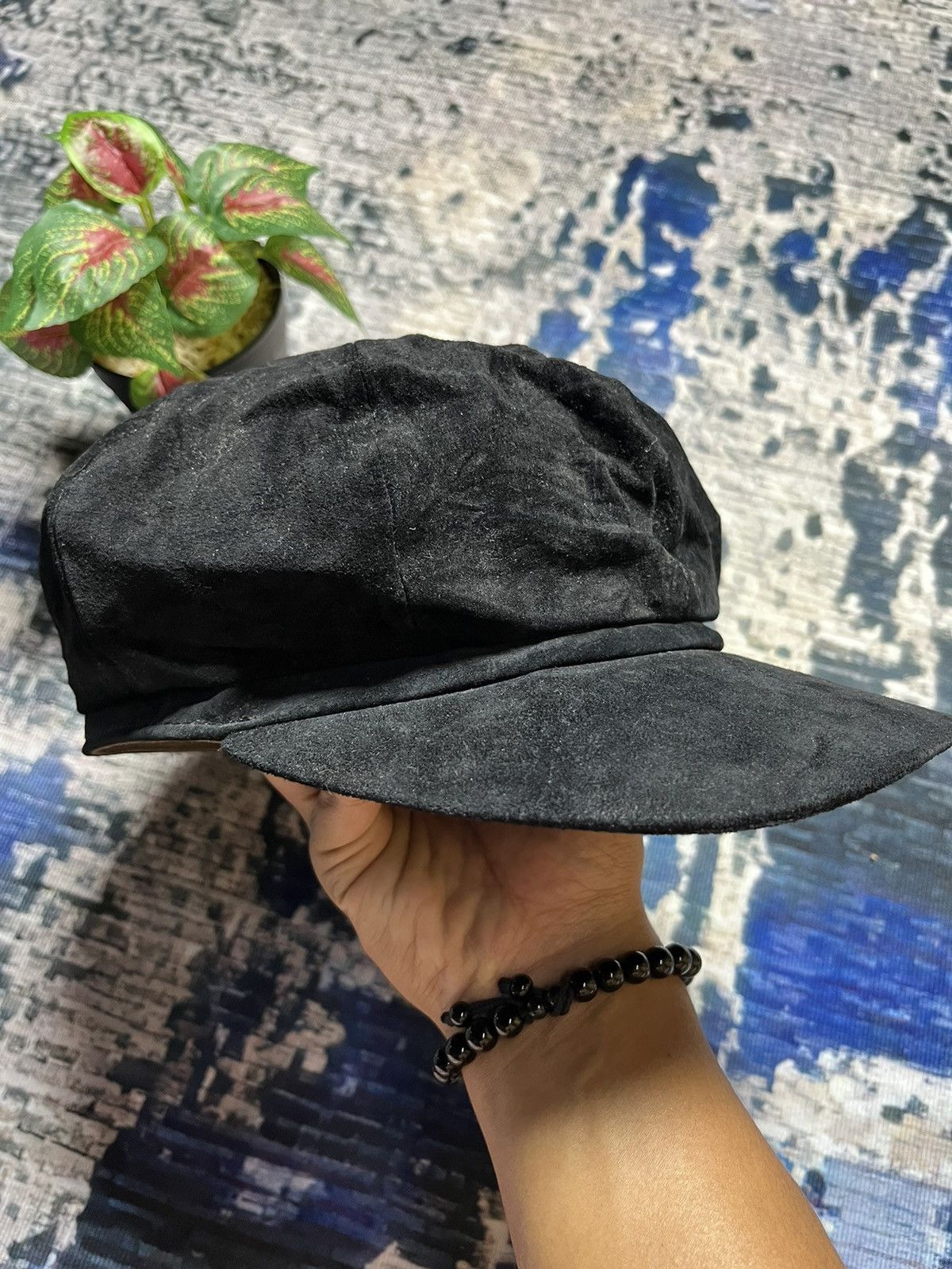 CA4LA × Japanese Brand × Vintage 🔥Vintage Ca4la Leather Hats Full Cap Japan 🇯🇵 Size ONE SIZE - 4 Thumbnail