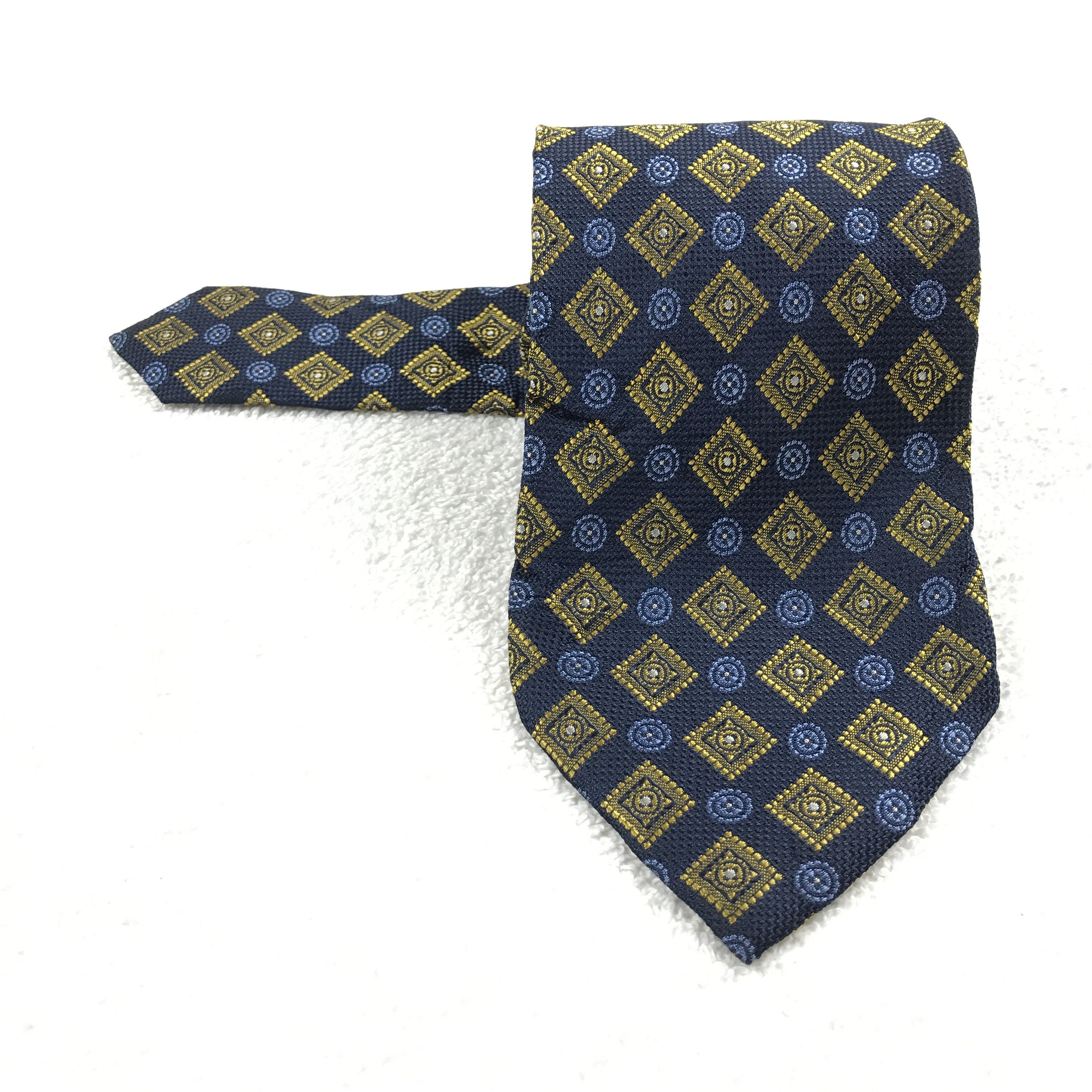 Trussardi × Vintage Vintage Trussardi Silk Necktie Size ONE SIZE - 1 Thumbnail