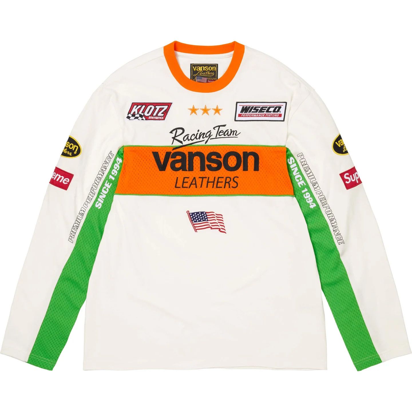 Supreme Vanson Leathers L/S Top