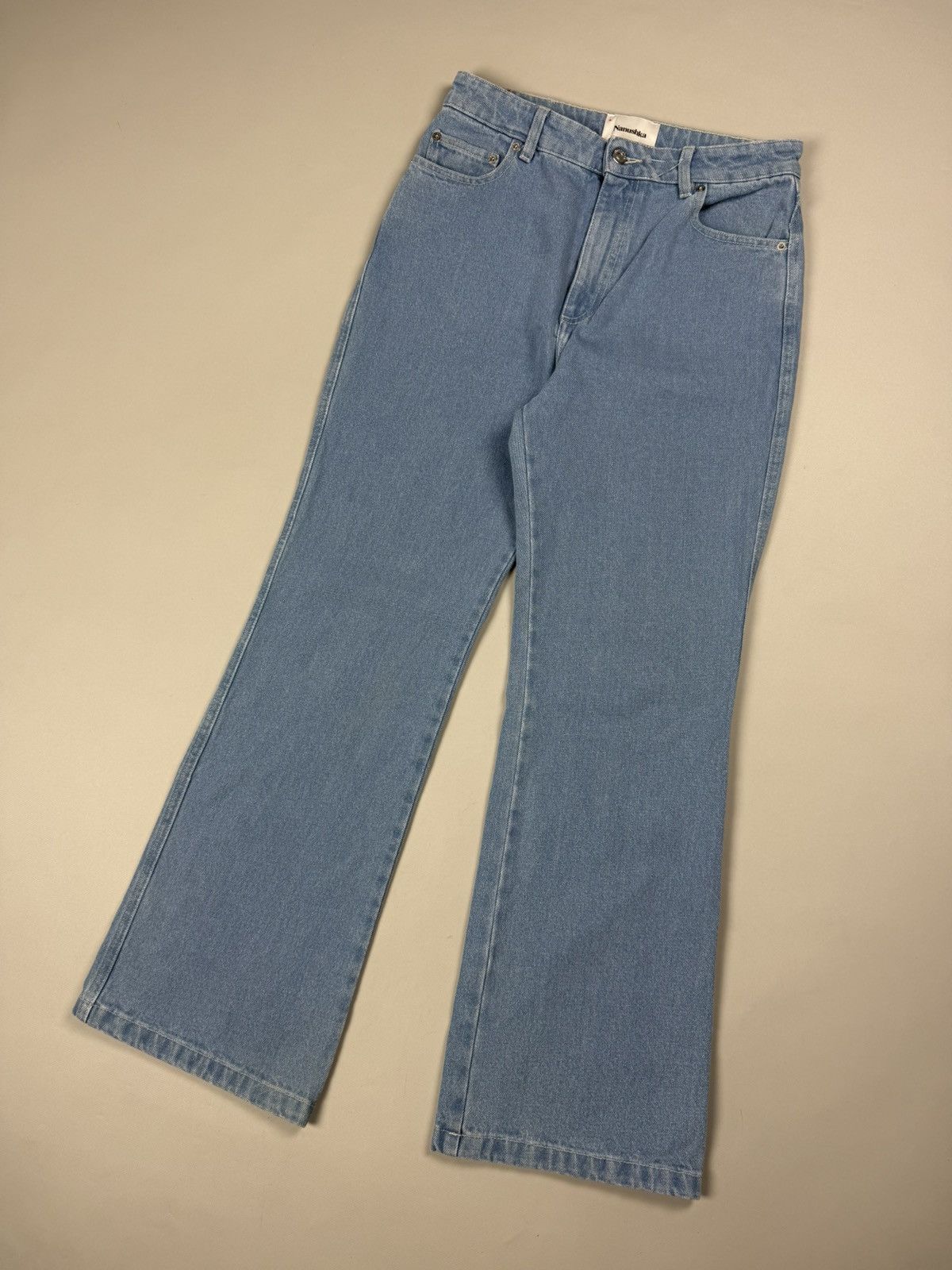 Nanushka Nanushka A Regular Fit Ladies Denim Jeans Size 29 Size 29" - 4 Thumbnail