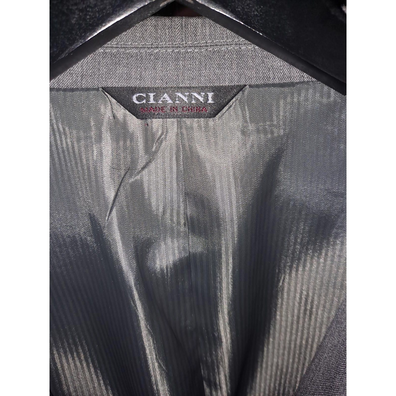 Other Cianni 3 Button Gray Blazer Size 54L Size 54L - 2 Thumbnail